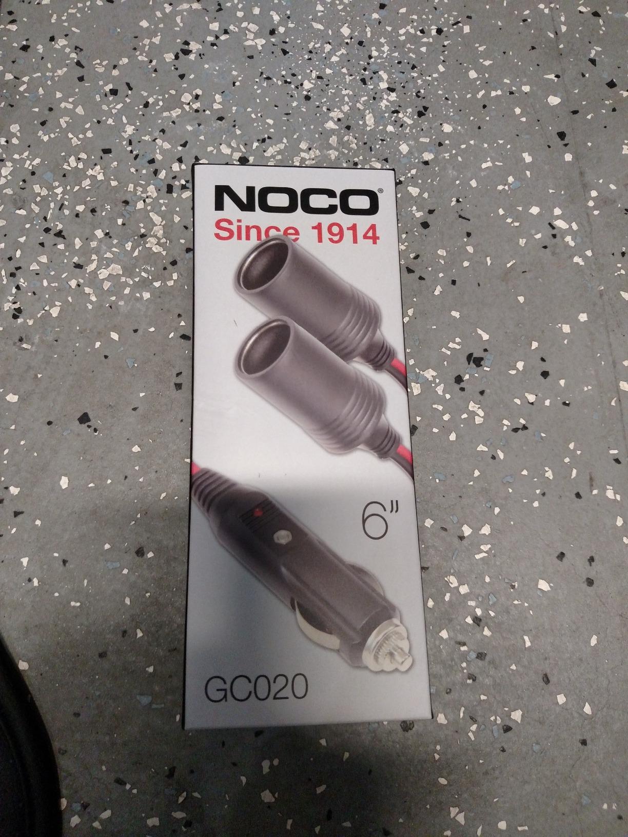 NOCO GC020 12 Volt Plug 2-Way Splitter, Red and Black customer photo 1