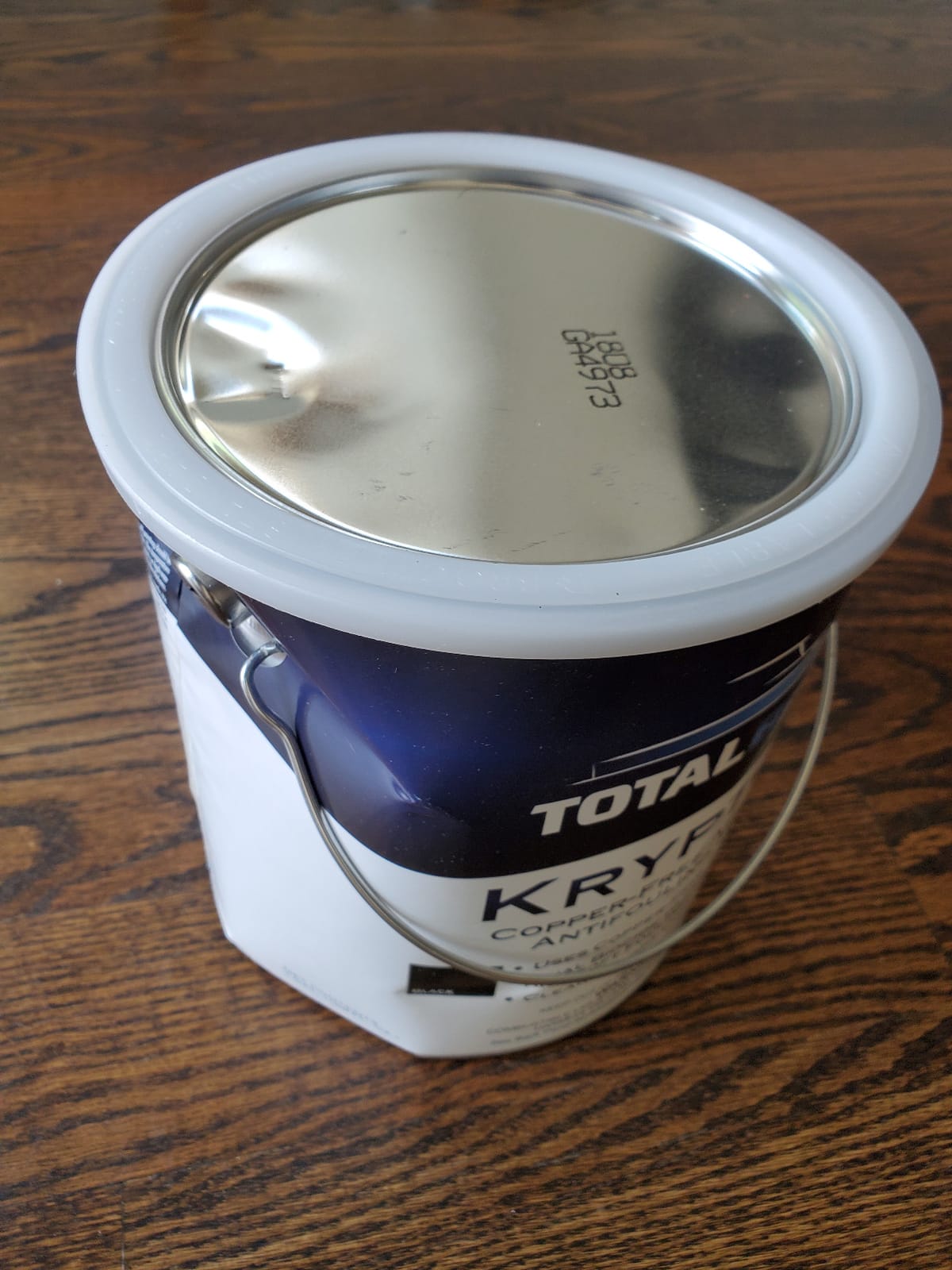 TotalBoat Krypton Copper-Free Antifouling Boat Bottom Paint - Black Quart | Dual Biocide Ablative Marine Paint; Use on Aluminum, Fiberglass & Wood Hulls, Outdrives and Metals. Brush, Roll, or Spray customer photo 1