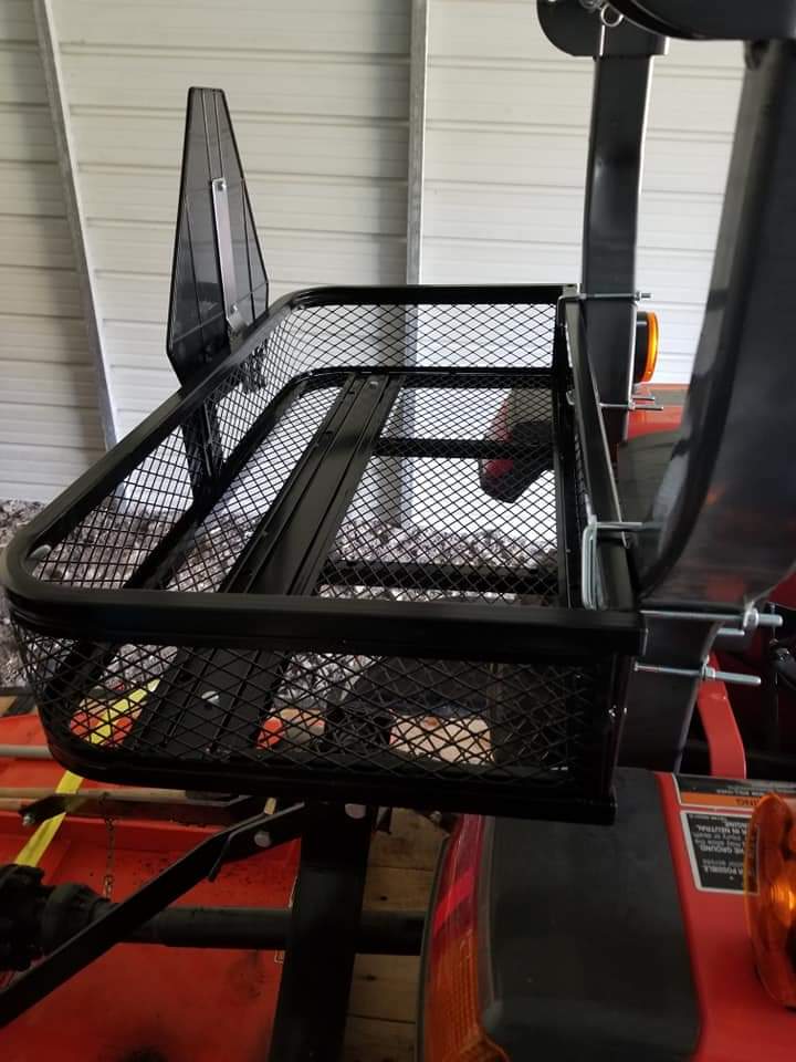Titan Ramps Universal ATV/UTV Front Cargo Basket Rack with 100 Pound Capacity and Steel Construction for Carrying Buckets, Coolers, or Gear customer photo 1