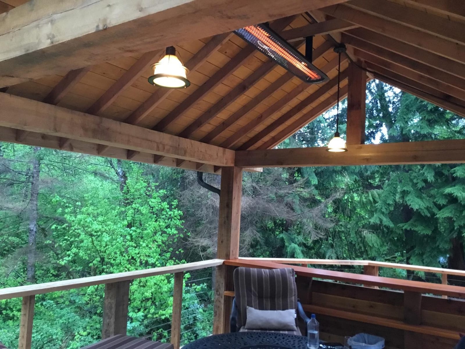 Bromic Tungsten Smart Heat 6000W Electric Patio Heater, Dual Element Infrared, Black Finish customer photo 2