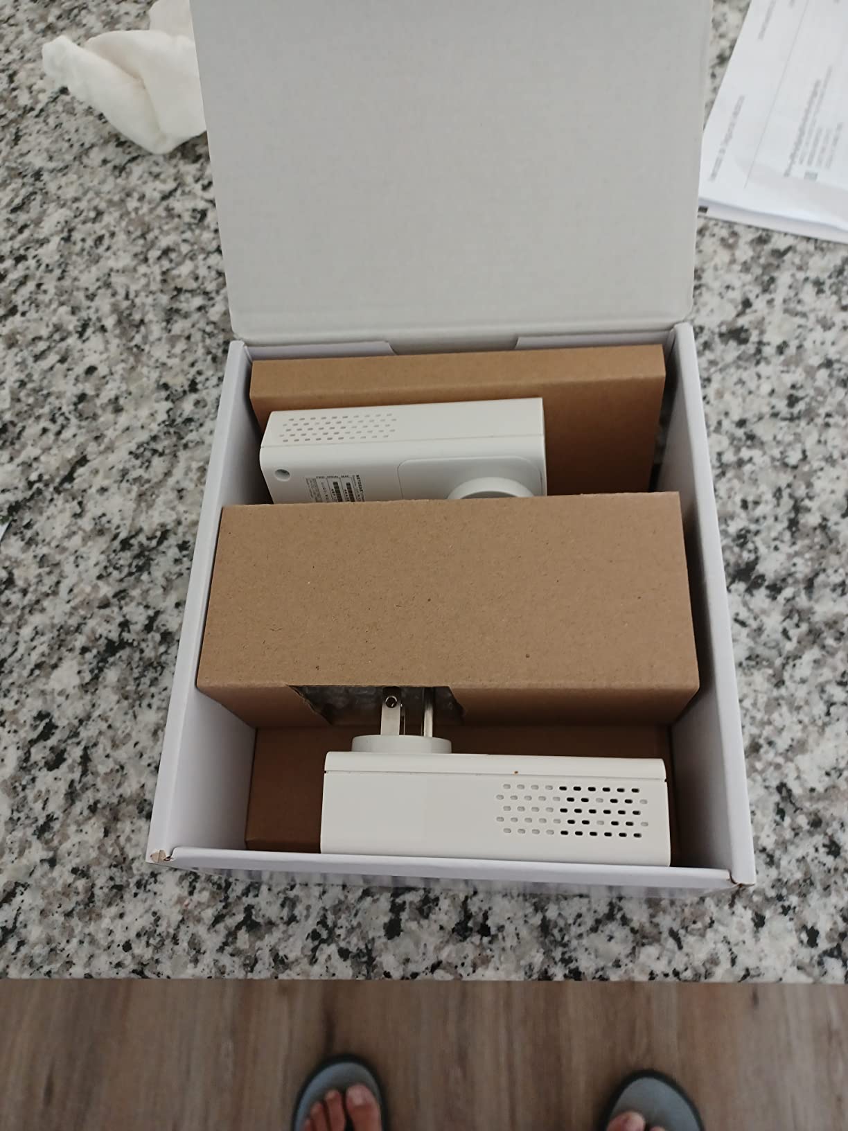 NETGEAR Powerline Adapter Kit, 1200 Mbps Wall-Plug, 1.2 Gigabit Ethernet Ports (PL1200-100PAS) customer photo 2