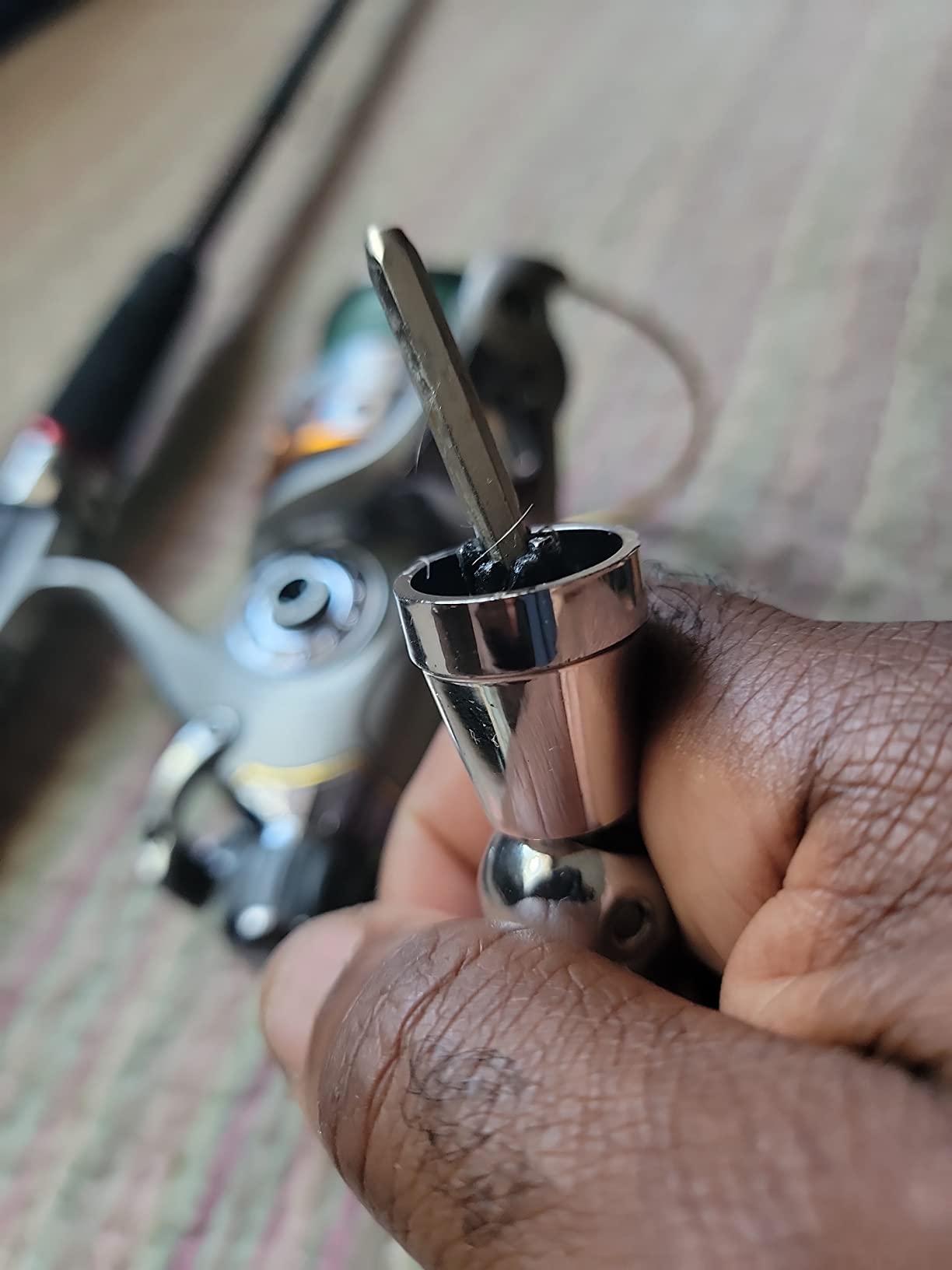 Yoshikawa Baitfeeder Spinning Reel Fishing 5.5:1 11 High Power Stainless Ball Bearings 30Lb Drag Right Left Hand Saltwater Freshwater Reversible Front Rear Drag Live Liner 3000-6000 customer photo 1