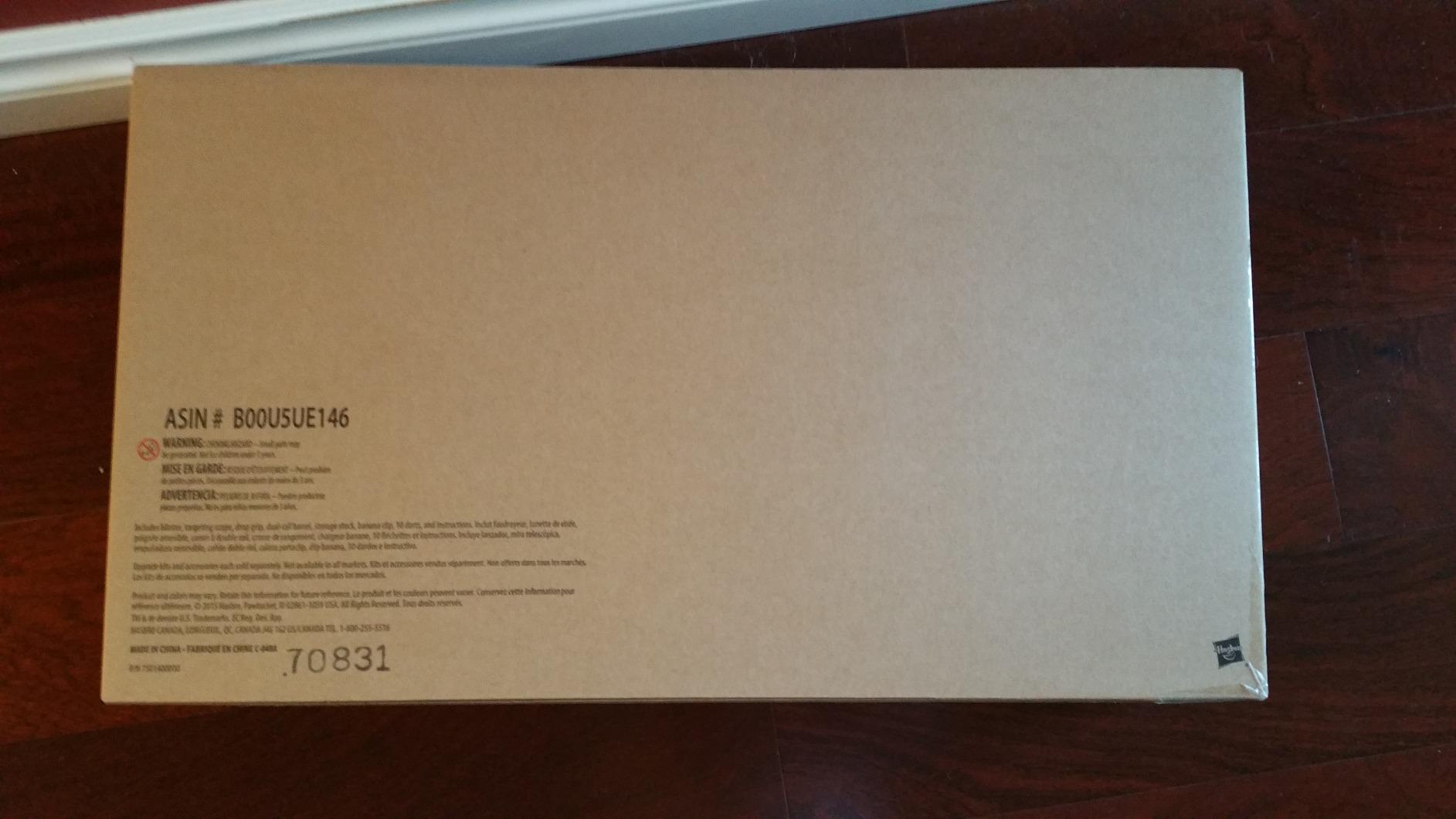 NERF Modulus ECS Motorized Blaster, Removable Scope, Drop Grip, Barrel, Stock, 10-Dart Clip (Amazon Exclusive) customer photo 1