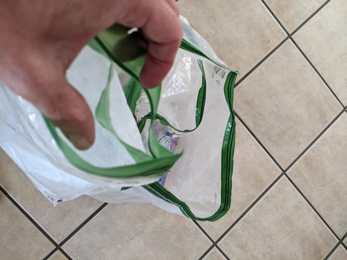 LOKSAK - OPSAK Odor Proof Dry Bags for Backpacking, Hiking and Storage- Resealable and Reusable Storage Bags (2 Pack - 12 Inch x 20 Inch) customer photo 1