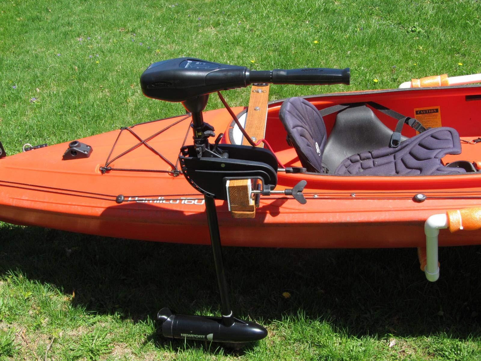 Newport NV-Series 86lb Thrust Saltwater Transom Mounted Electric Trolling Motor w/LED Battery Indicator customer photo 2