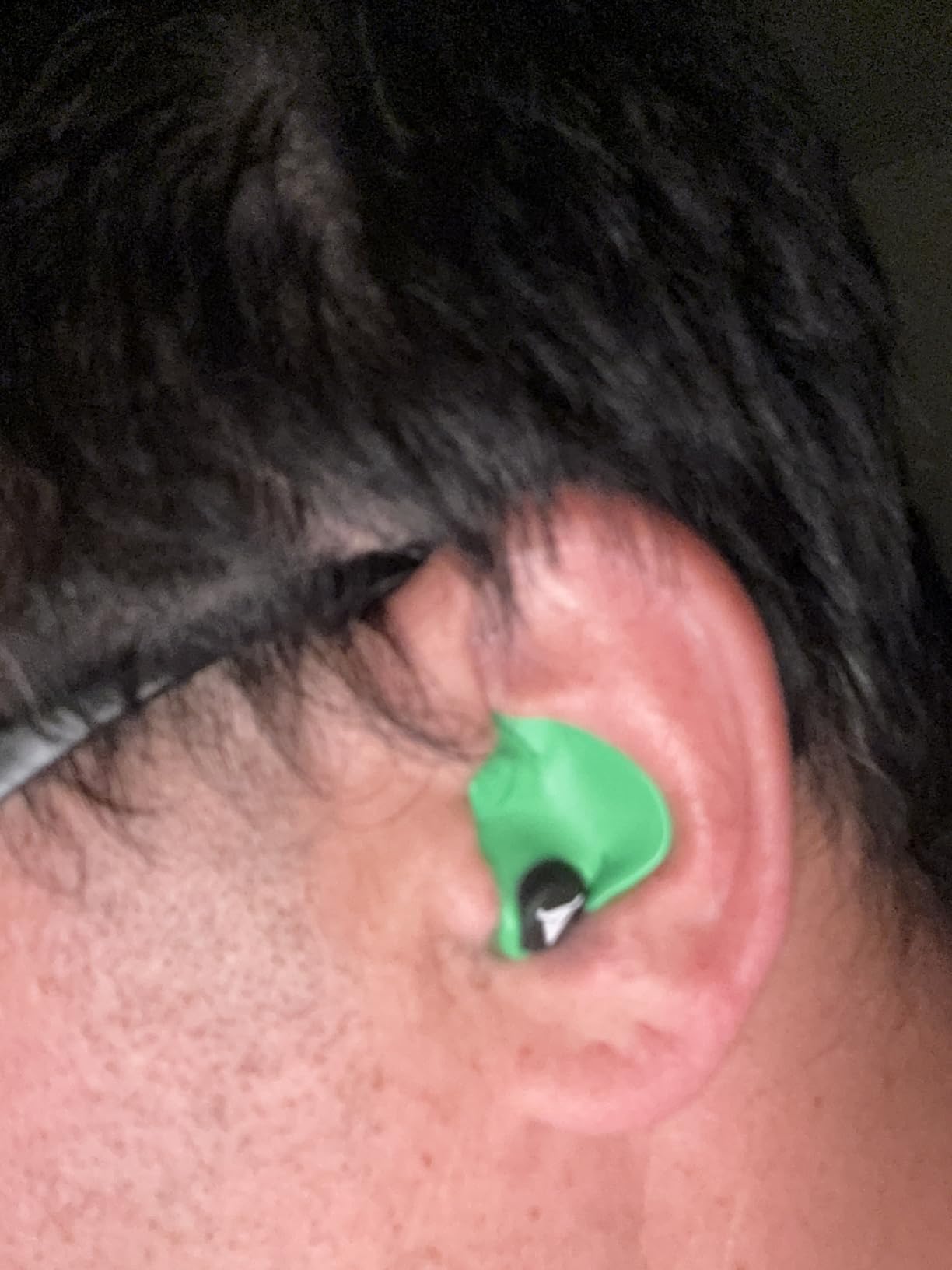 Decibullz Custom Molded Ear Plugs 31dB NRR Shooting Ear Protection (Orange) | Reusable & Re-moldable customer photo 2
