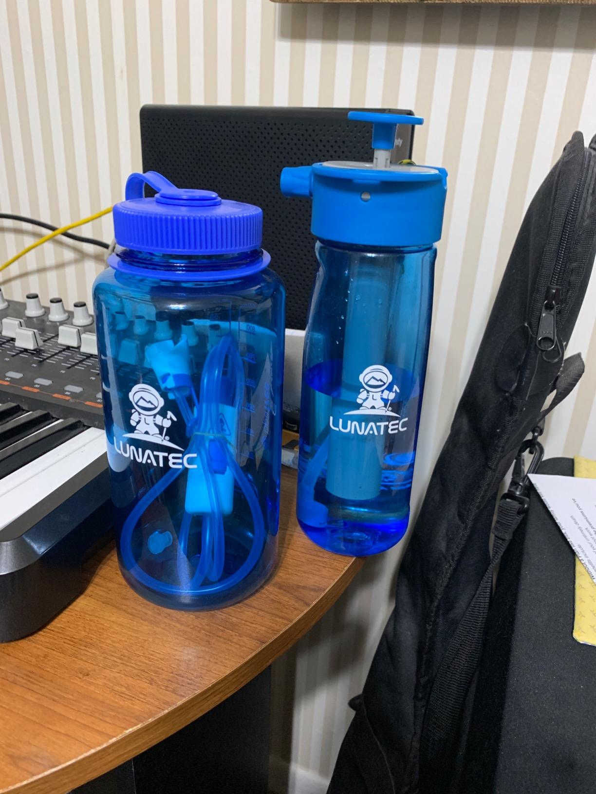 Lunatec 1000ml Mist, Shower & Hydration Spray Water Bottle. 3-in-1 Cooling, Cleaning & Drinking With Mister, Stream & Shower Patterns customer photo 2