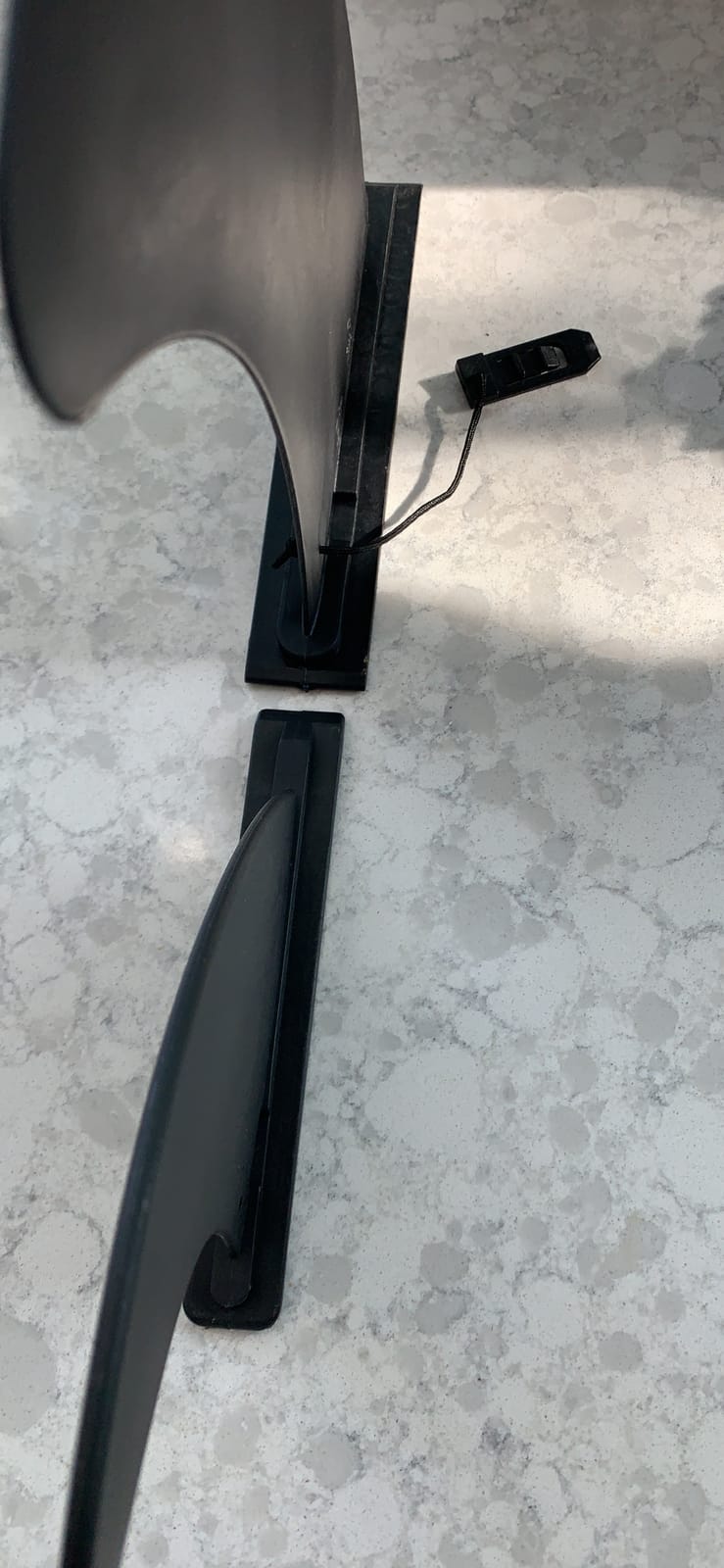 Retrospec Replacement Fins for Inflatable Paddle Board - Essential SUP Accessories Set of 3 - Removable Black Fins for Precise Steering in All Waters - Compatible with Retrospec Weekender & June iSUPs customer photo 2
