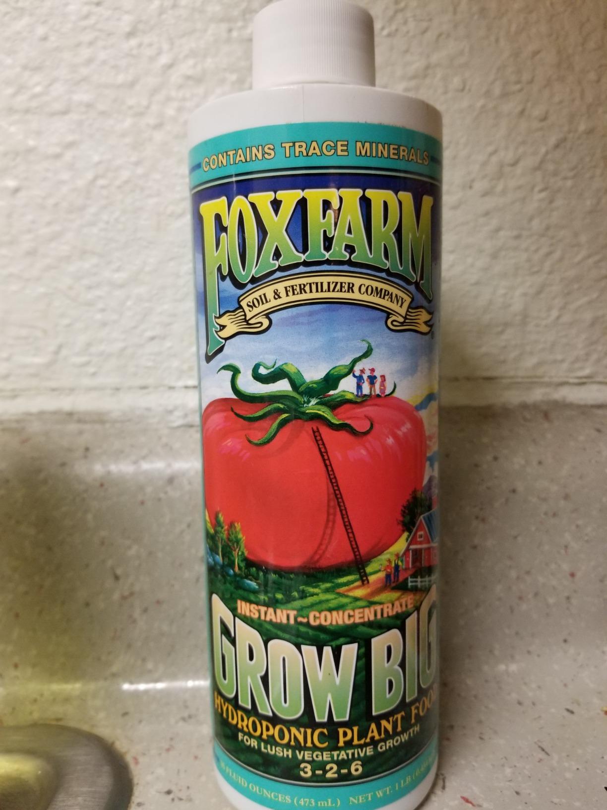 FoxFarm Hydro Liquid Trio Pack - Big Bloom, Grow Big Hydroponic, Tiger Bloom Fertilizers for Plant Growth, Bud Development & Abundant Fruit - Complete Hydroponic Plant Food Set - 3 Pint Bottles customer photo 2
