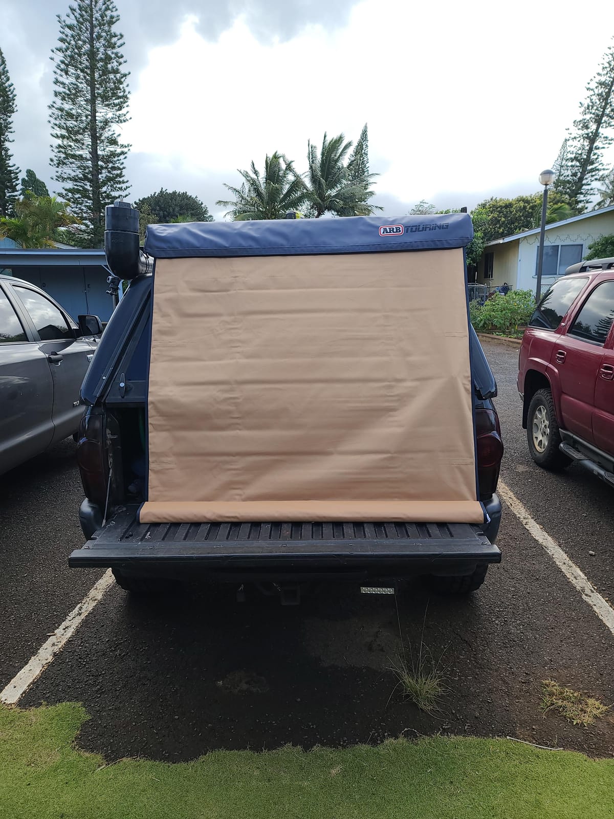 ARB 814301 Retractable Awning 1250 x 2100 mm 4x4 Accessories, self-Standing Retractable awnings fit onto The Side of Most roof Racks and roof Bars customer photo 1