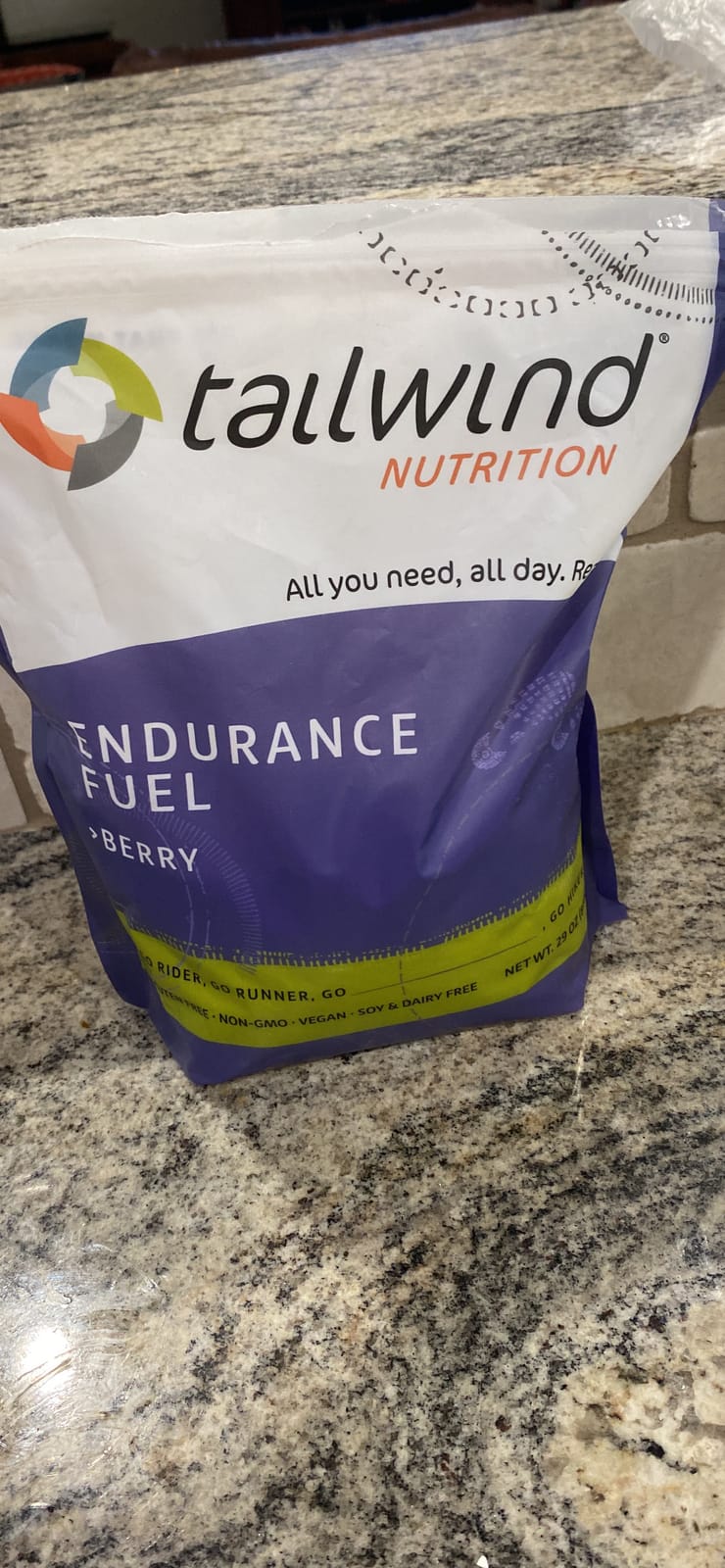 Tailwind Nutrition Endurance Fuel, Berry, 30-Serving Bag | Hydrating sports drink mix powder with electrolytes, non-GMO and vegan, free of soy, dairy, gluten, and nuts customer photo 2
