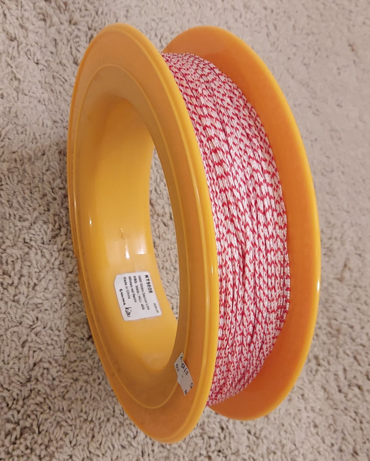 emma kites 50Lbs 1000Ft Braided Dacron Polyester String Spool Kite Line Mason Line customer photo 2