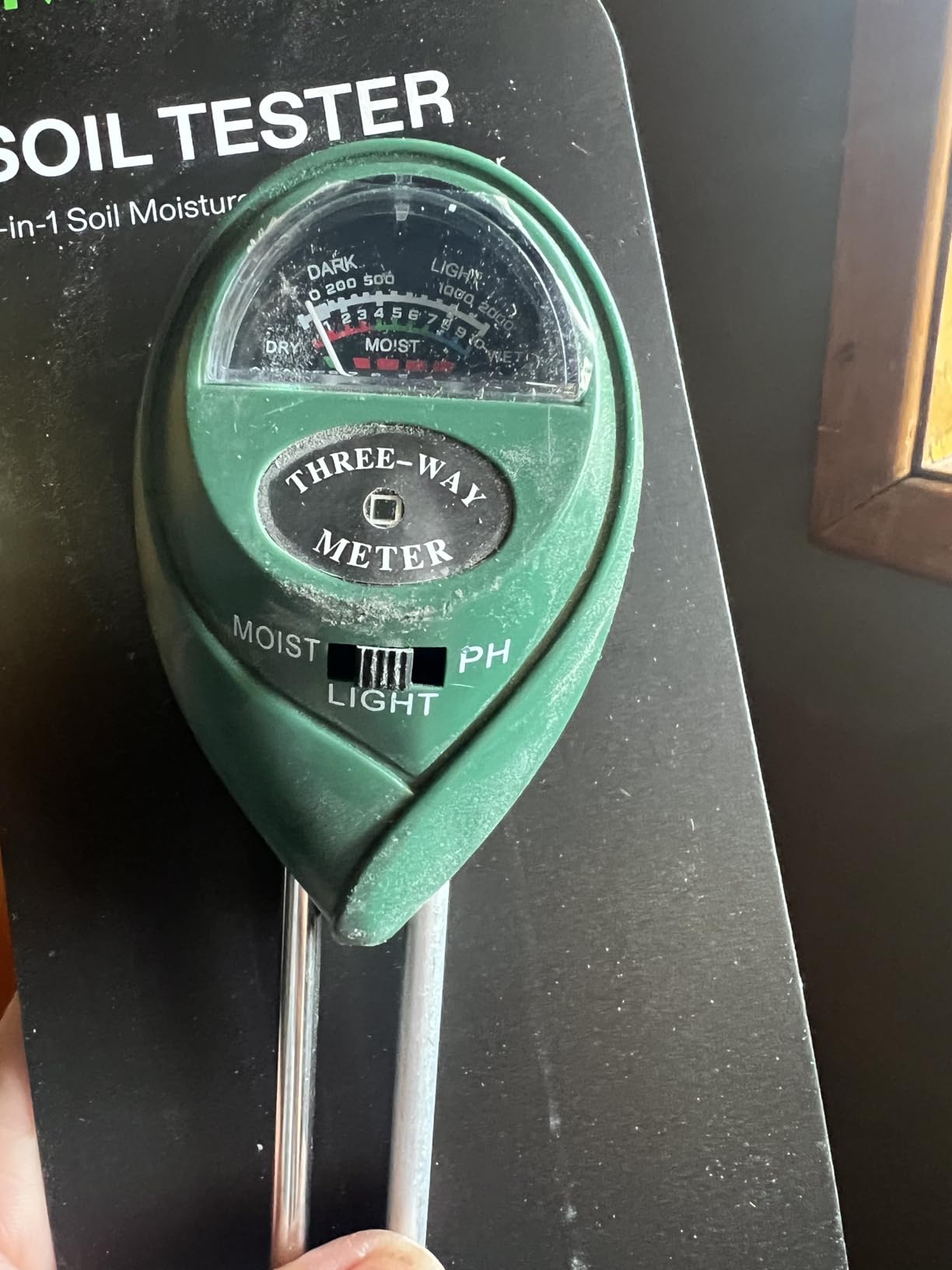 VIVOSUN Plant Soil Moisture Meter, 3-in-1 pH Tester, Indoor & Outdoor Use customer photo 2