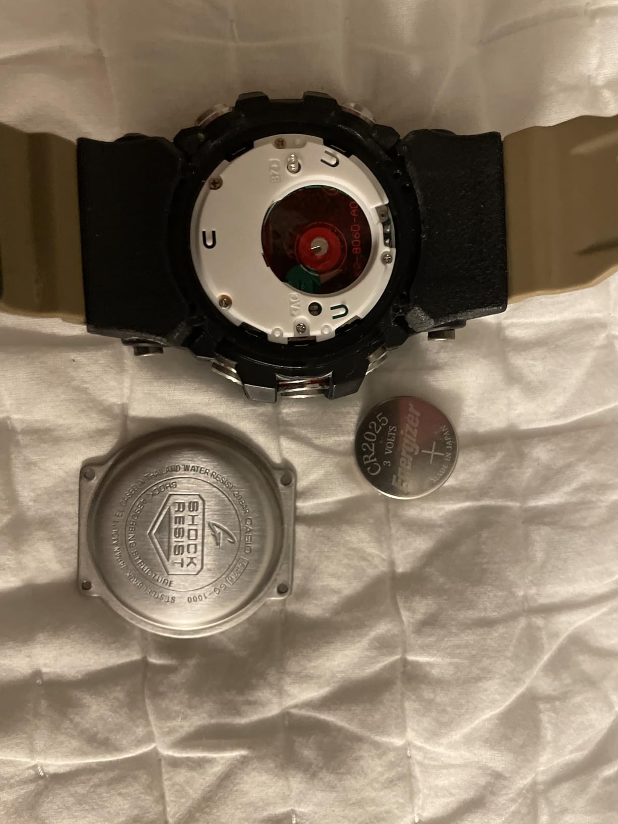 Casio G-Shock MUDMASTER GG1000-1A5 Twin Sensor Watch, Mud Resistant, Shock Resistant, 200M Water Resistant, Compass, Thermometer customer photo 1