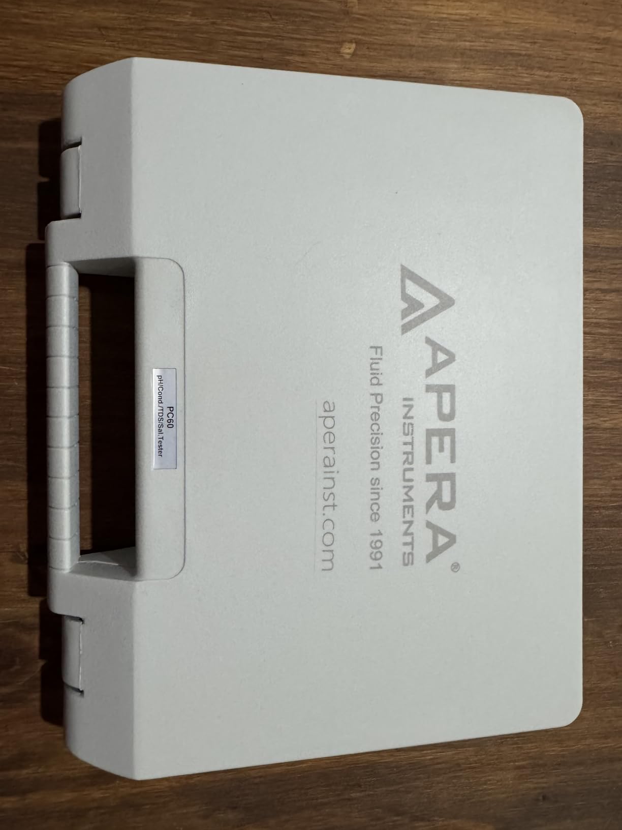 APERA INSTRUMENTS AI316 Premium Series PC60 5-in-1 Waterproof pH/EC (Conductivity) /TDS (ppm) /Salinity (ppt) /Temp. Multi-Parameter Pocket Tester Kit customer photo 1