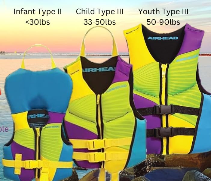 Airhead Gnar Neolite Kwik-Dry Life Jacket - USCG Approved Type III PFD Life Vest, Lightweight Flexible Fit for Boating, Tubing & Watersports, Quick-Dry Soft Material customer photo 1