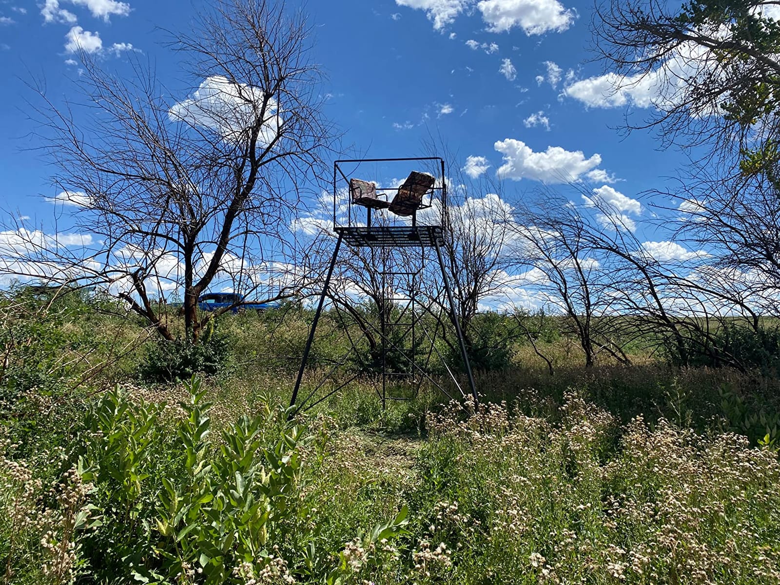 Guide Gear 12' Hunting Climbing Tree Stand Tower with Ladder, 2 Person Treestand, Hunting Gear, Equipment, and Accessories customer photo 2