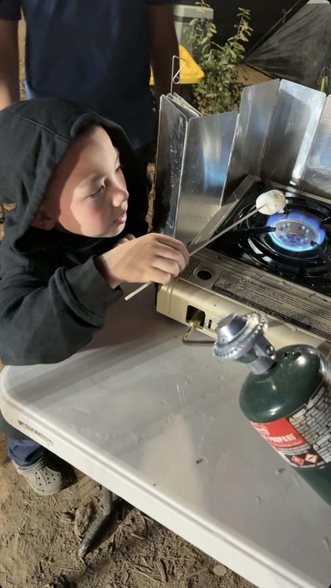 Gas One GS-3400P Propane or Butane Stove Dual Fuel Stove Portable Camping Stove - Patented - with Carrying Case Great for Emergency Preparedness Kit customer photo 1