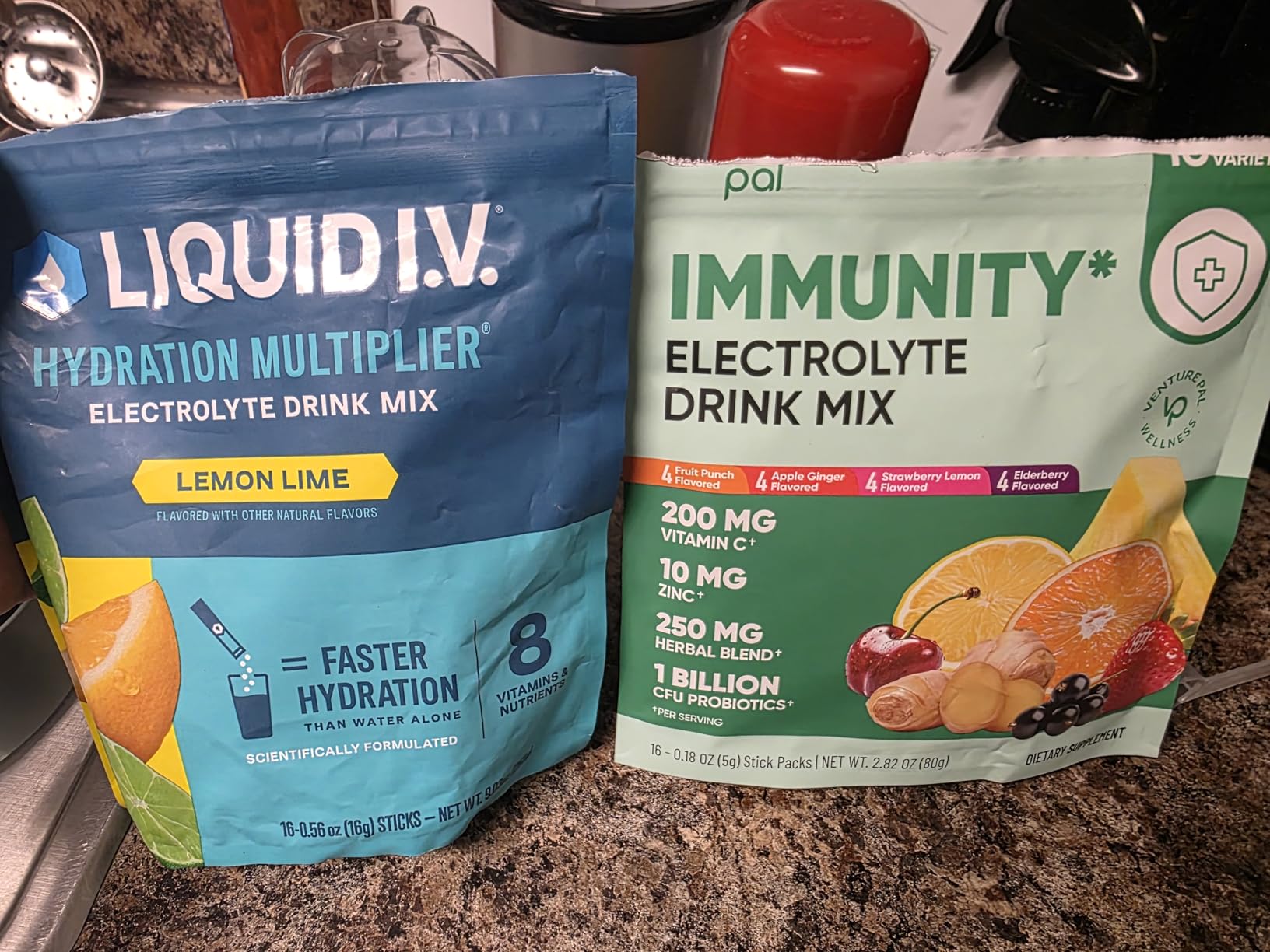 Liquid I.V. Hydration Electrolytes, Lemon Lime, 16 Count customer photo 2