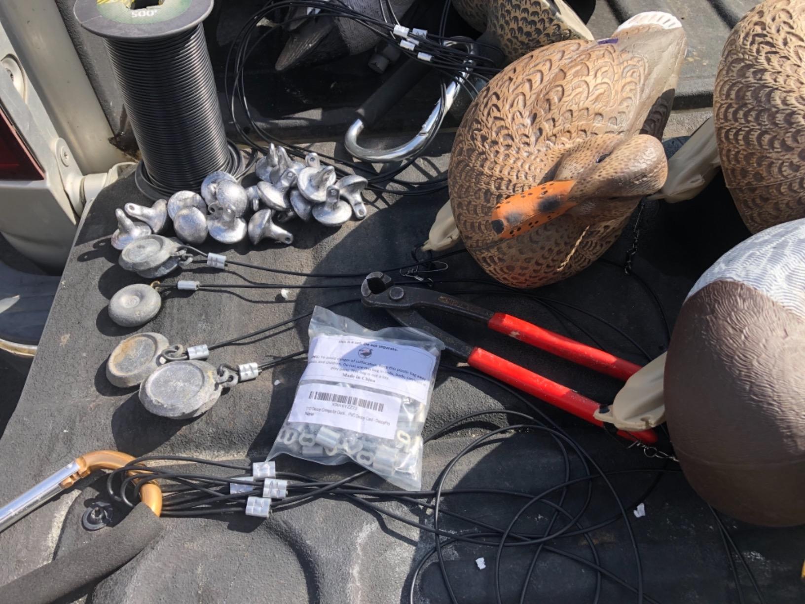 Duck Decoy Crimps, Texas Rig Decoy Line Crimps, PVC Decoy Cord Crimps, Duck Decoy Weights Crimps, Duck Decoy Strings, Texas Rigs for Duck Decoy Anchors, Decoy Rigging Crimps customer photo 1