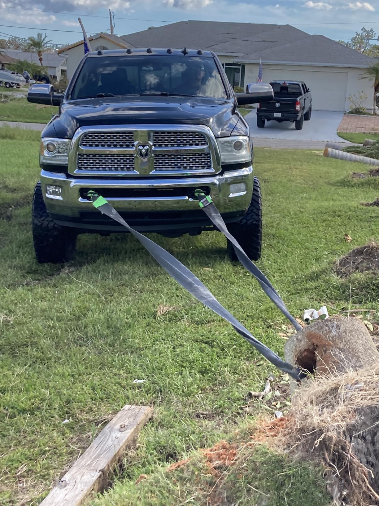 Rhino USA Recovery Tow Strap (3in x 20ft) - 31,518lb Heavy Duty Towing customer photo 2