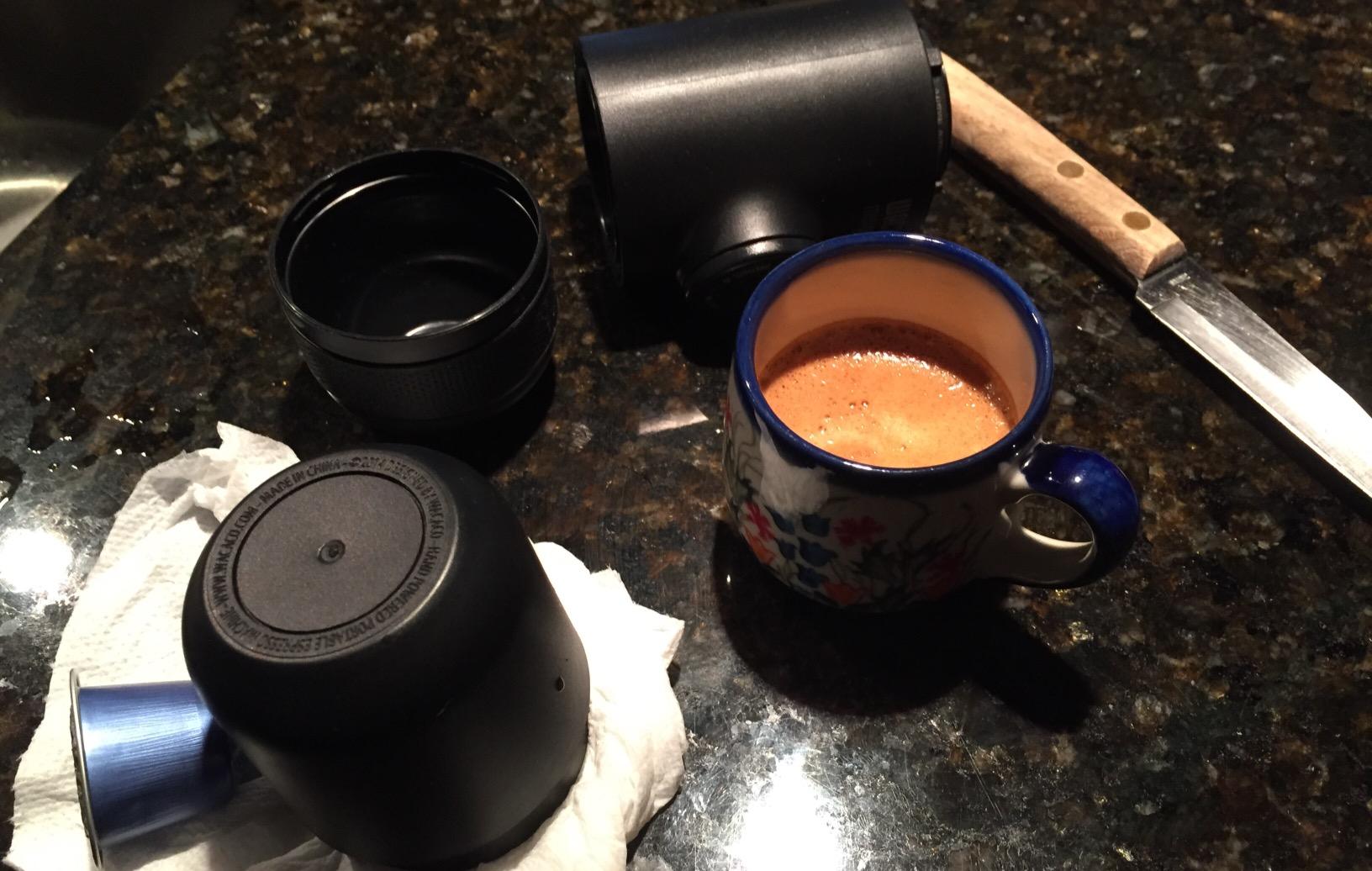WACACO Minipresso NS Portable Espresso Machine For Original NS Capsules customer photo 2