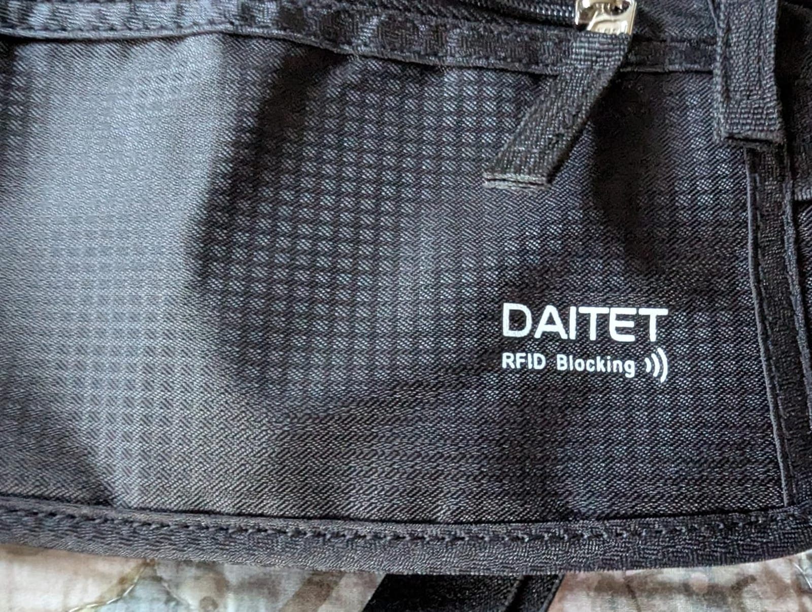 Money Belt - Passport Holder Secure Hidden Travel Wallet with RFID Blocking, Undercover Fanny Pack (Black) customer photo 2