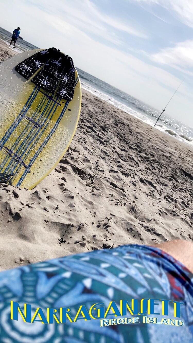 Ho Stevie! Premium Surfboard Traction Pad - Foot Won't Slip - 3 Piece, Full Size, Maximum Grip, Strongest 3M Adhesive customer photo 2