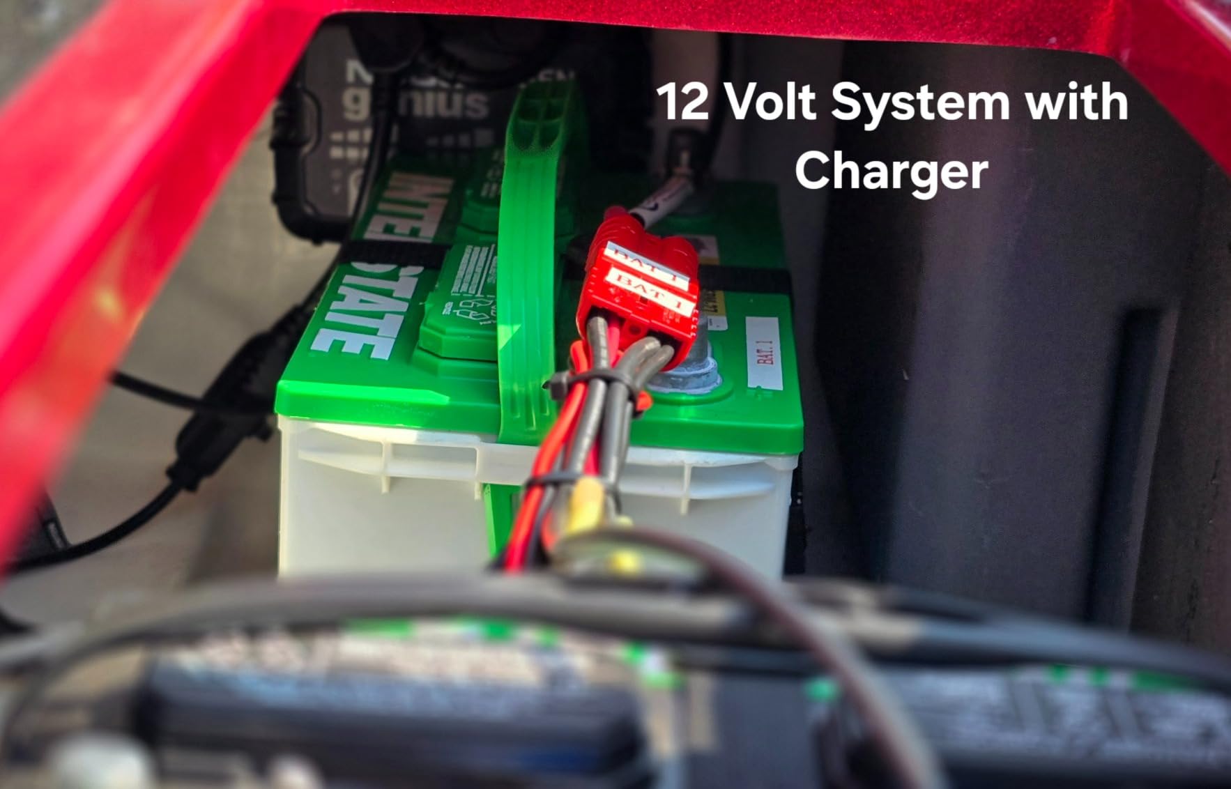 Connect-Ease 36V Trolling Motor Connection Kit RCE36VBCHK | Series Connection for 12V Batteries with Onboard Battery Charger | Powers any 36V Trolling Motors | Plug and Play | Batteries Not Included customer photo 2