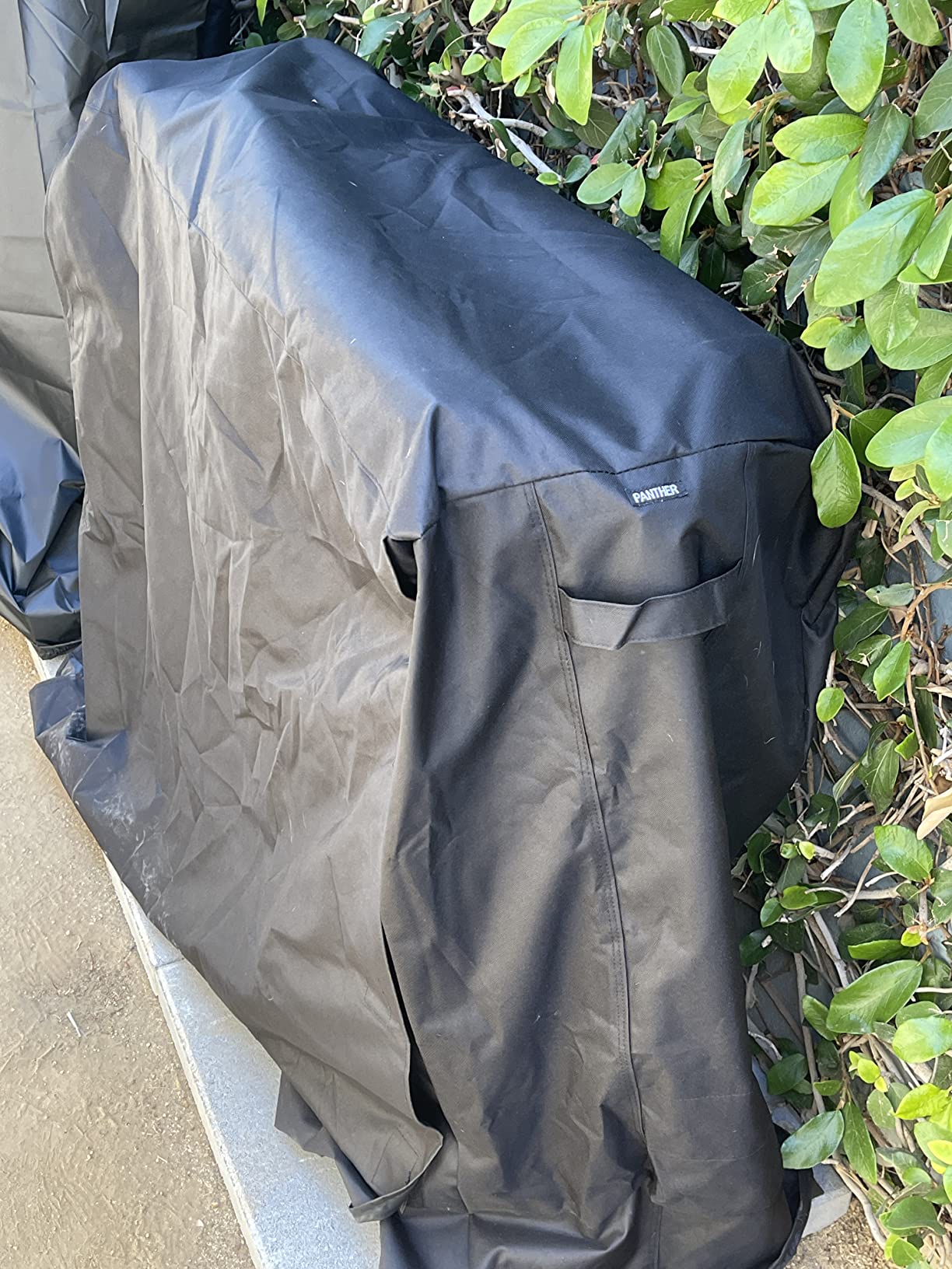 Heavy Duty Log Rack Cover - 4 Feet - Panther Series - Black customer photo 1