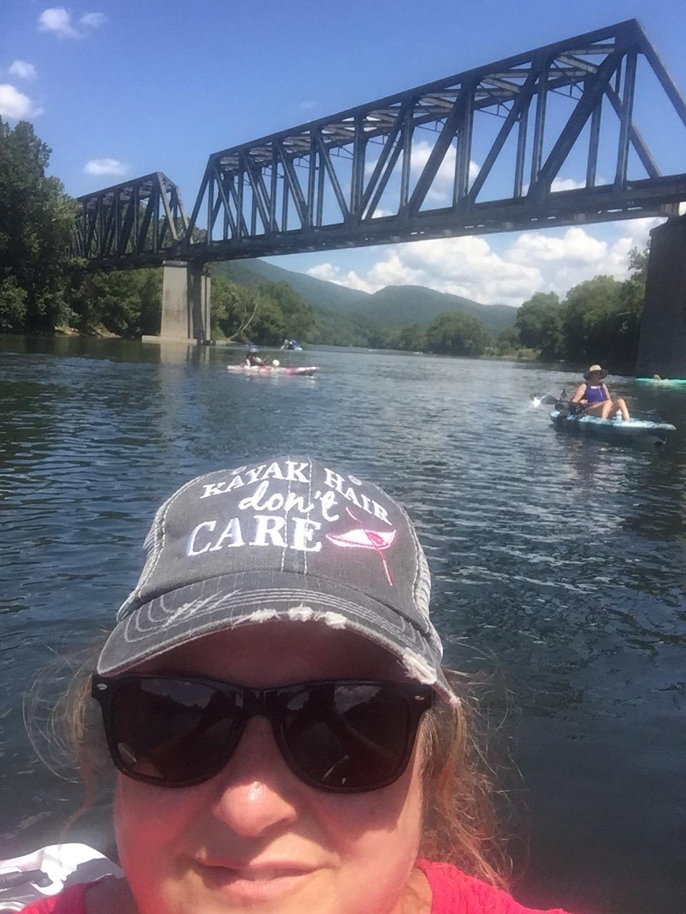 KATYDID Kayak Hair Don't Care Baseball Cap - Trucker Hat for Women - Stylish Cute Sun Hat customer photo 2