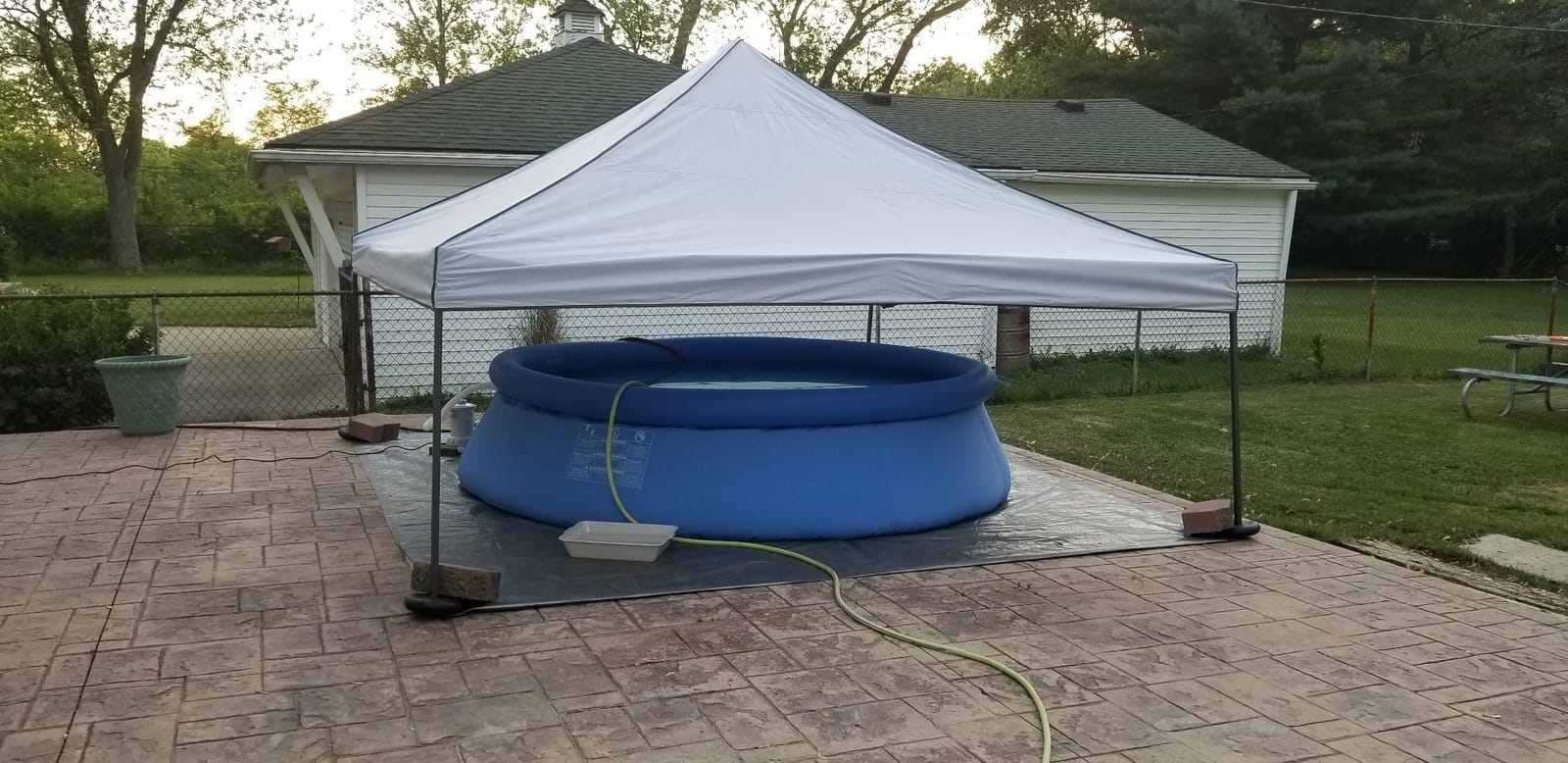 Summer Waves 10ft x 30in Quick Set Inflatable Above Ground Pool with Filter Pump customer photo 2