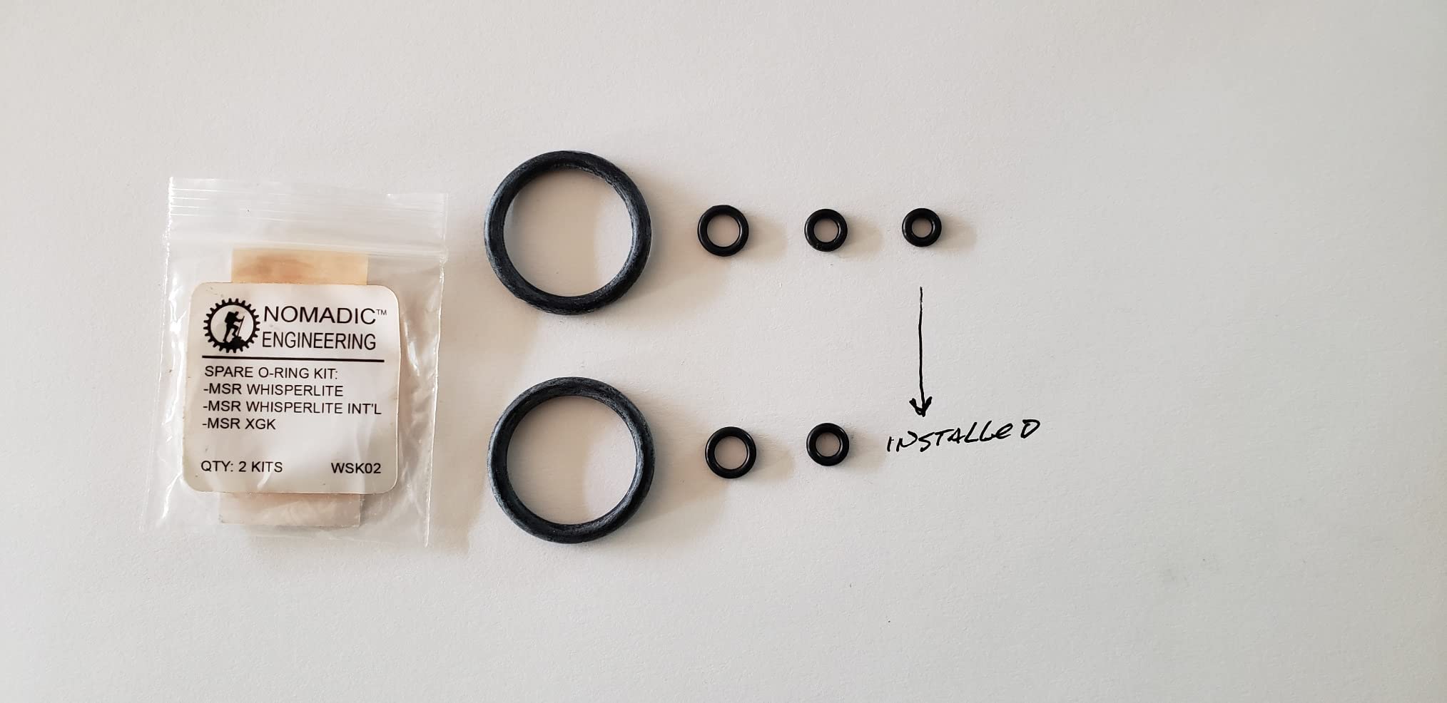 Maintenance O-Ring Kit for MSR Whisperlite & Whisperlite International customer photo 2