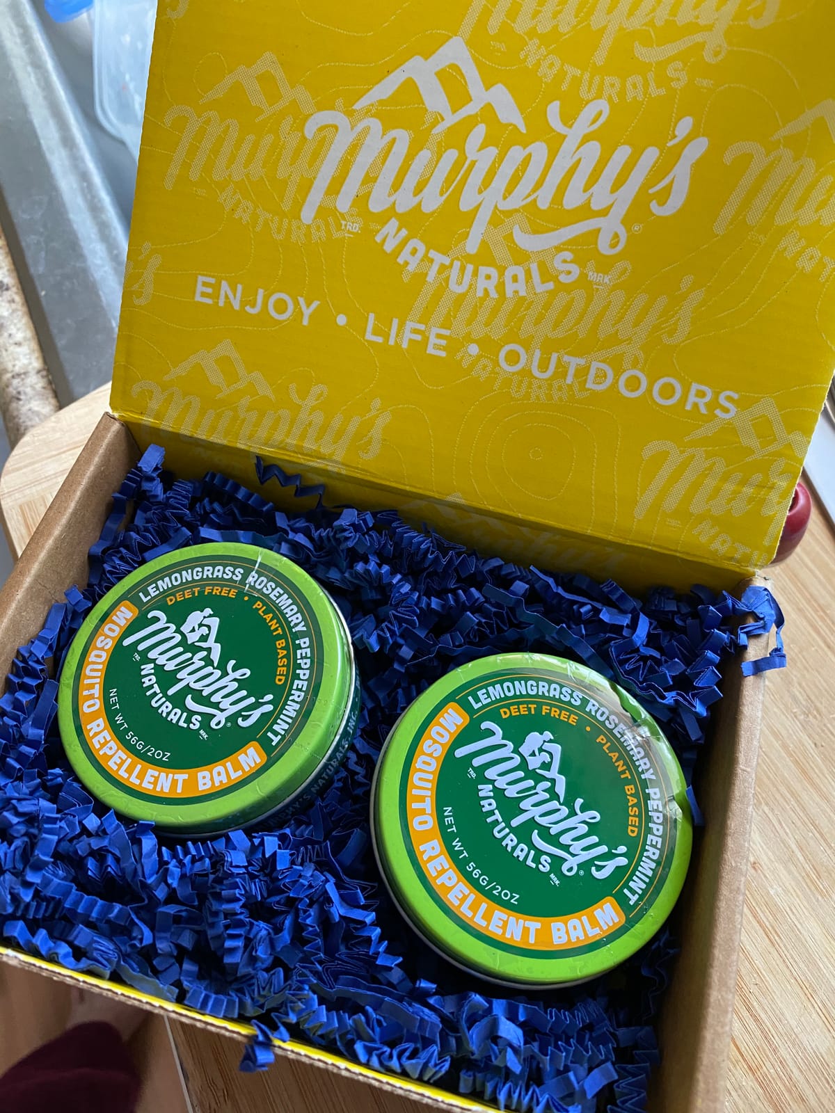 Murphy's Naturals Mosquito Repellent Balm, Plant-Based, 0.75 oz | Formulated with cedarwood, lemongrass & rosemary oils; DEET-free, repels mosquitoes up to 2 hrs & ticks 1 hr; travel-size customer photo 1