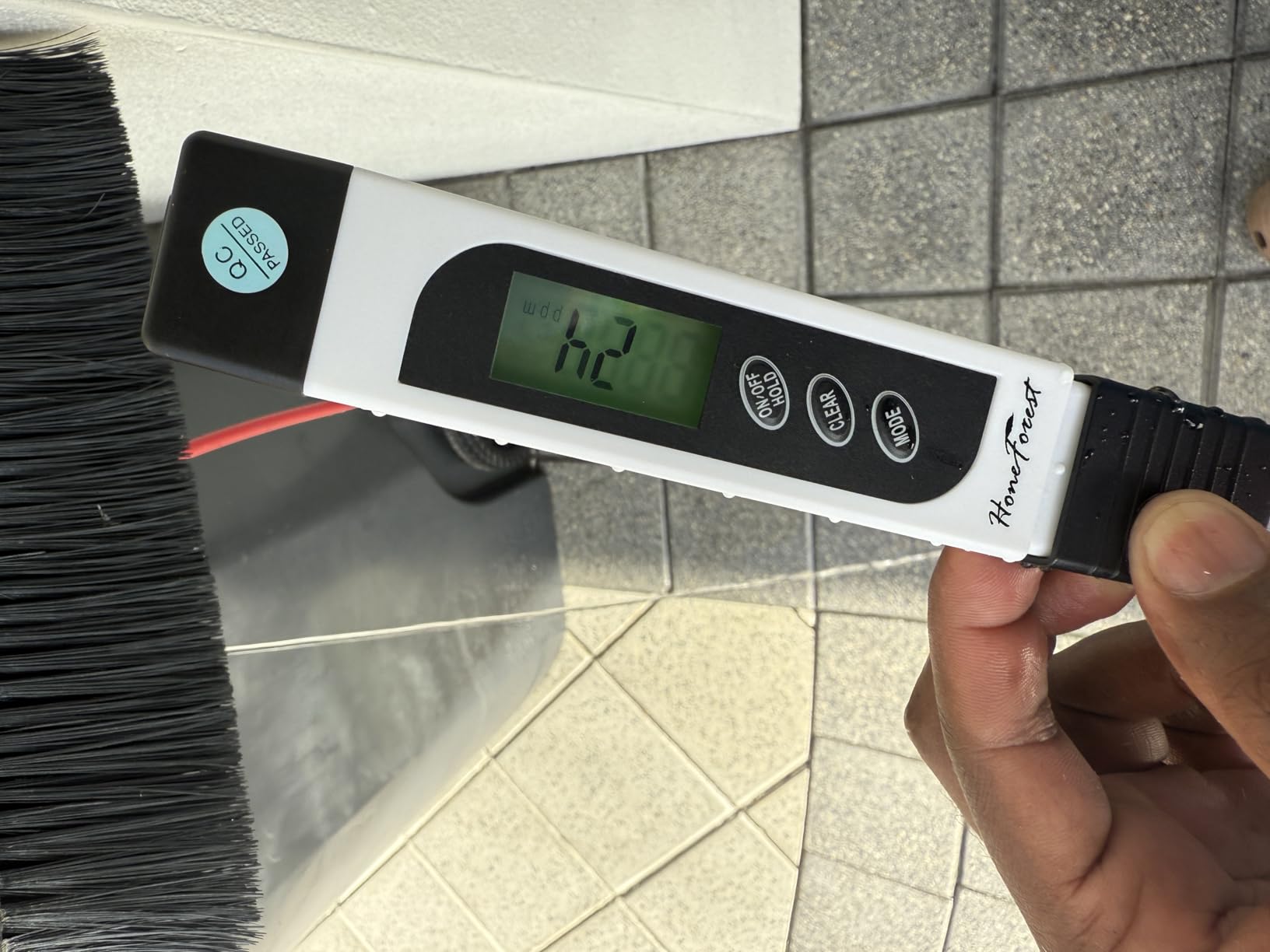 HoneForest TDS Meter, Digital Water Tester - Accurate and Reliable, Measures TDS, EC & Temperature (°F/°C), 0-9990ppm, Water Test Meter for Drinking Water, RO/DI System, Aquariums, etc customer photo 1