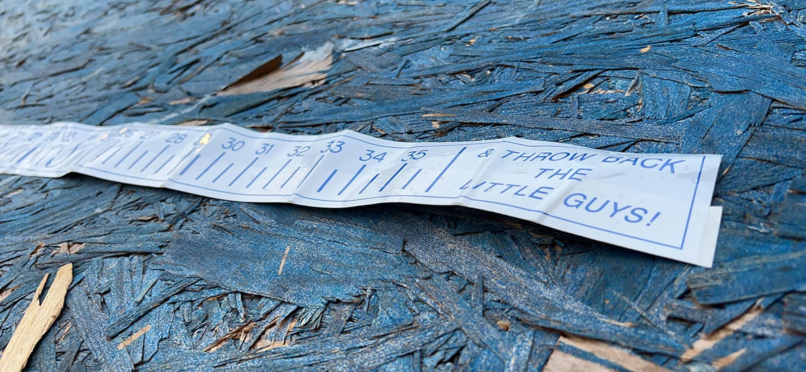 Fish Ruler - Fishing Measuring Tape - 36 Inch Fish Measuring Tape for Boat - by FishRule customer photo 1