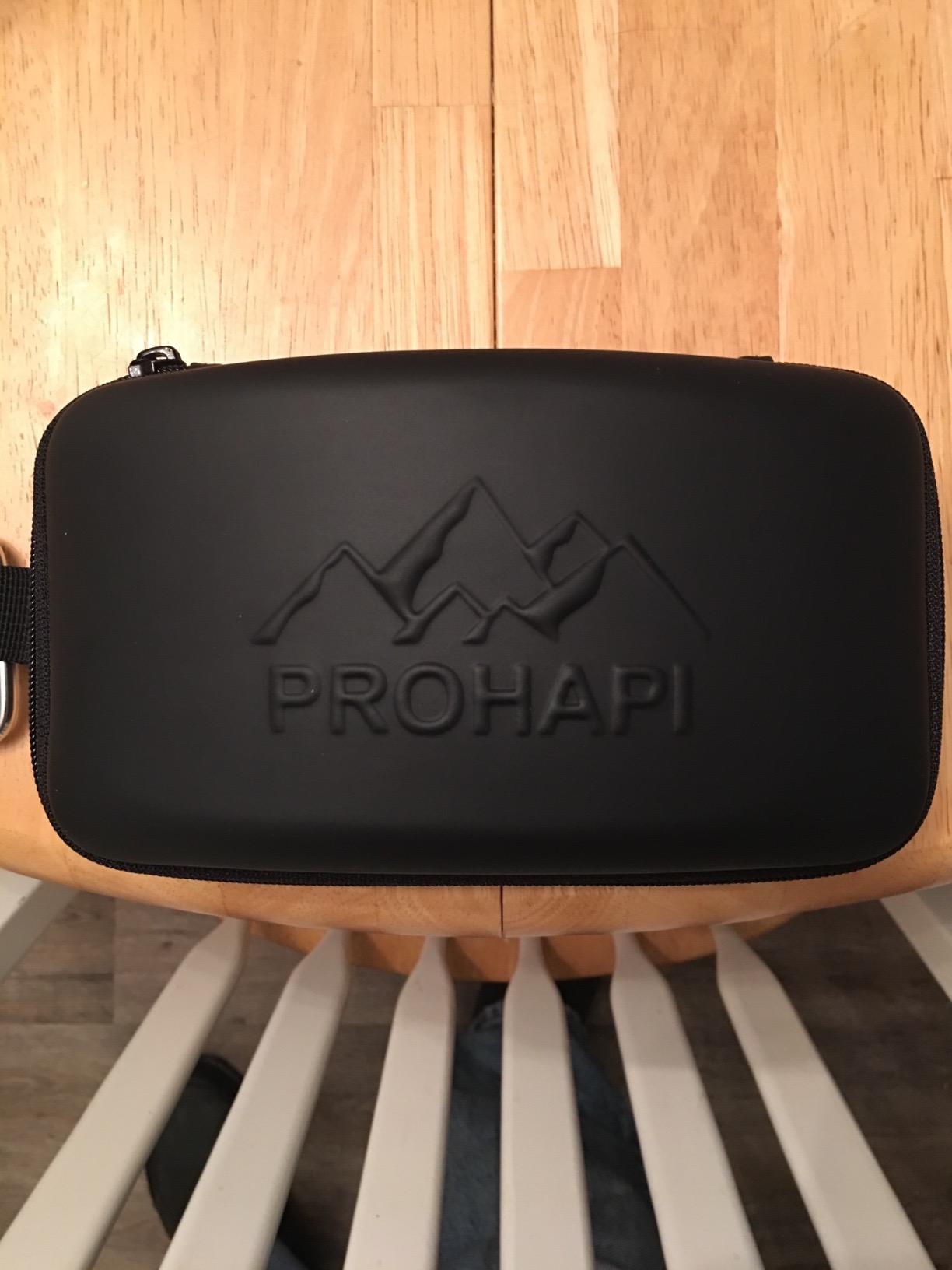 PROHAPI Snow Goggles Case, Semi Hard EVA Ski Goggles Case with Aluminum Bag Strap & High-Performance Proof Zipper customer photo 1