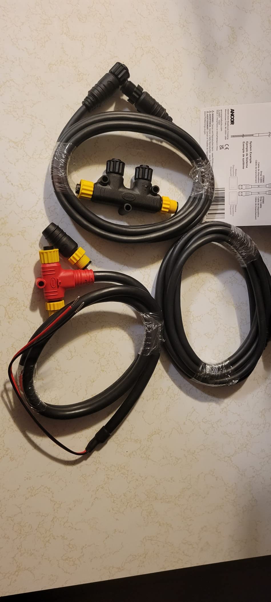 Ancor Marine Grade Products NMEA 2000 Backbone Cables Drop Cables Tees Terminators Kits customer photo 1