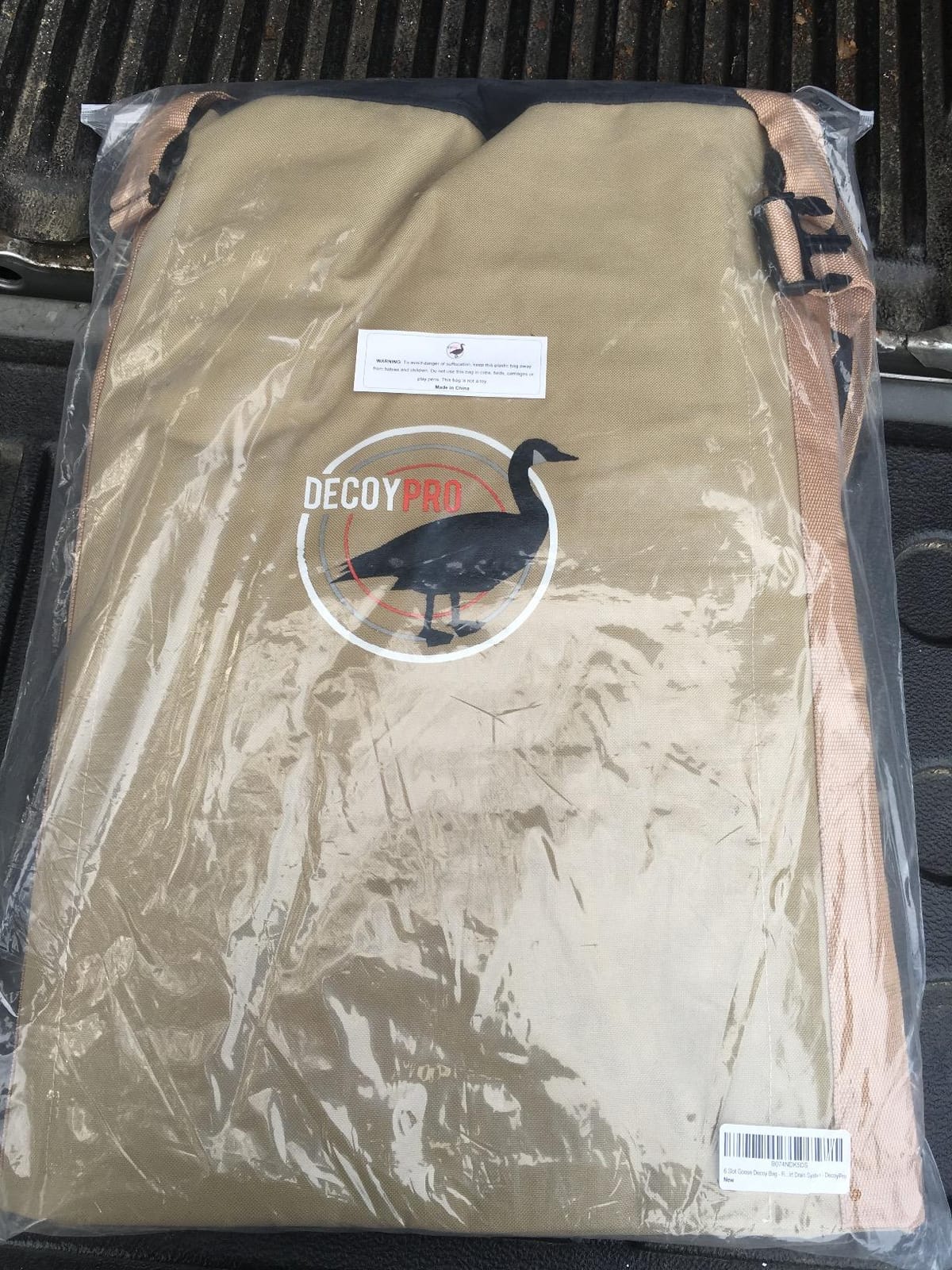 6 Slot Goose Decoy Bag for Large Full Body, Floating and Shell Models, Slotted Hunting Carry and Storage Case customer photo 2