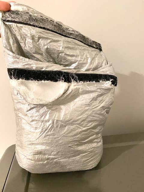 Insulite Pouch, Metallic Silver, 10x10in customer photo 1