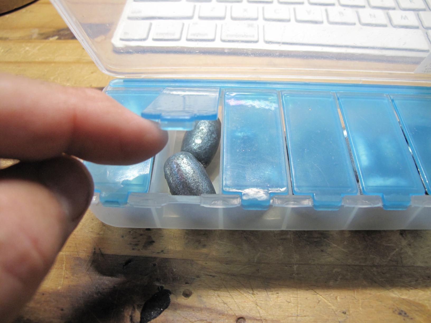 42pcs Fishing Weights Egg Sinkers Kit, Oval Slip Sinkers Egg Weights customer photo 1