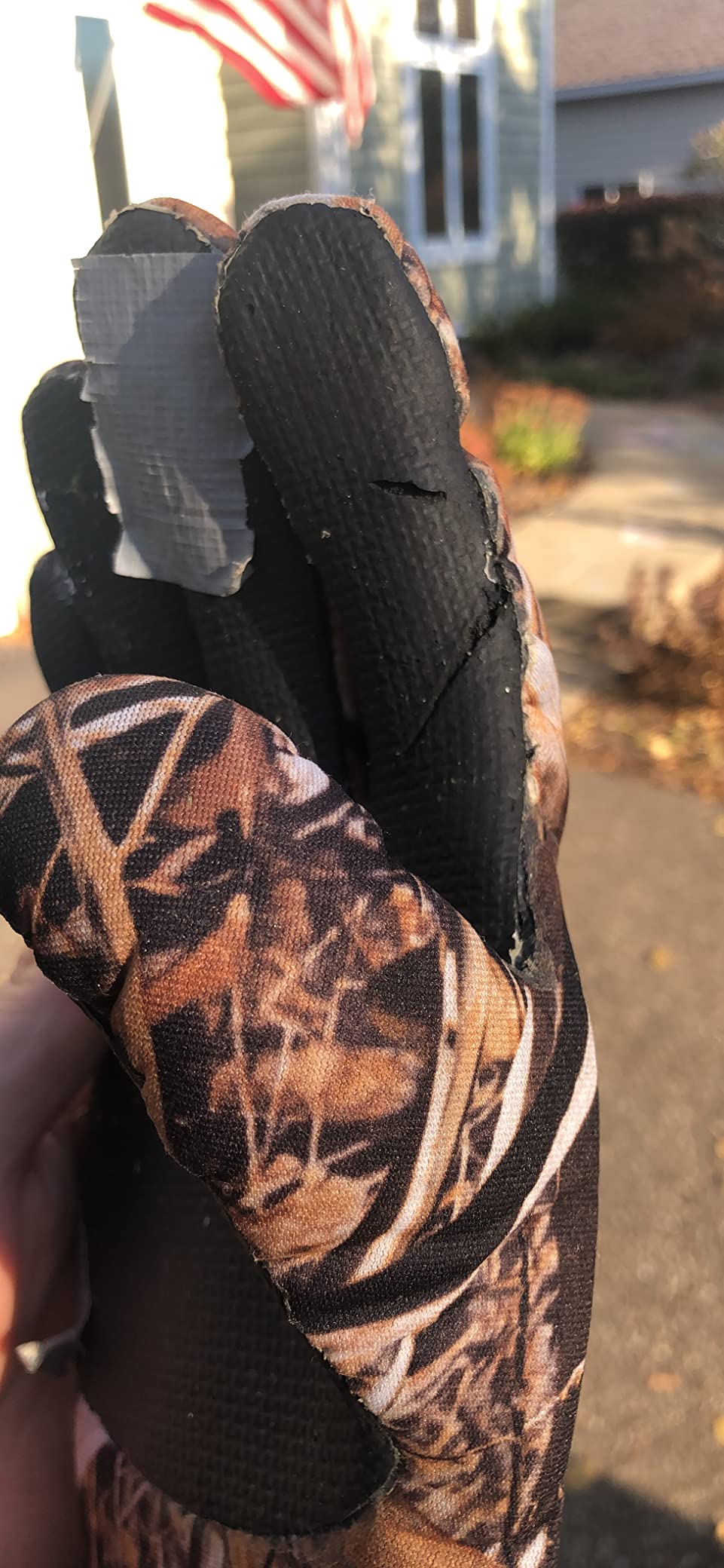 Insulated Camouflage Decoy Gloves — Waterproof/Cold Weather customer photo 1
