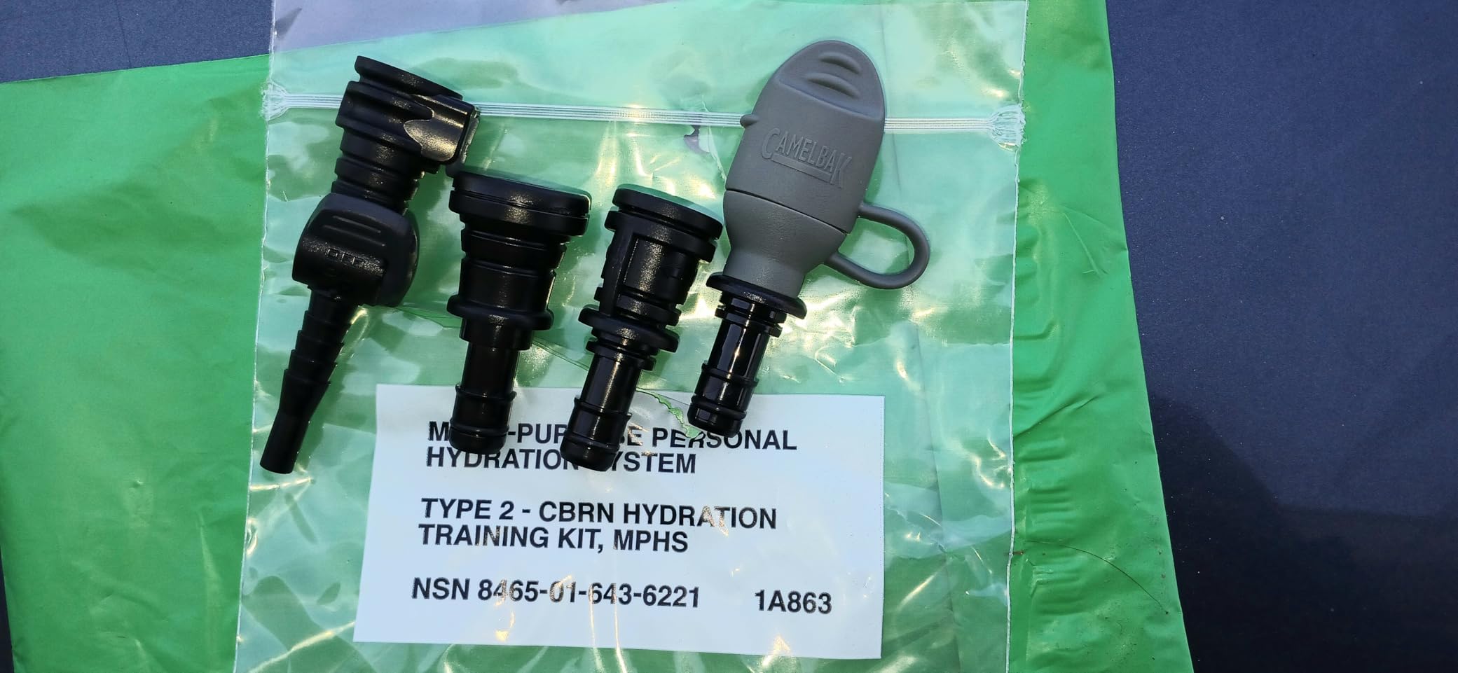 Camelbak Replacement Bite Valve Mouthpiece & Hydrolink Conversion Kit, Foliage Green customer photo 1