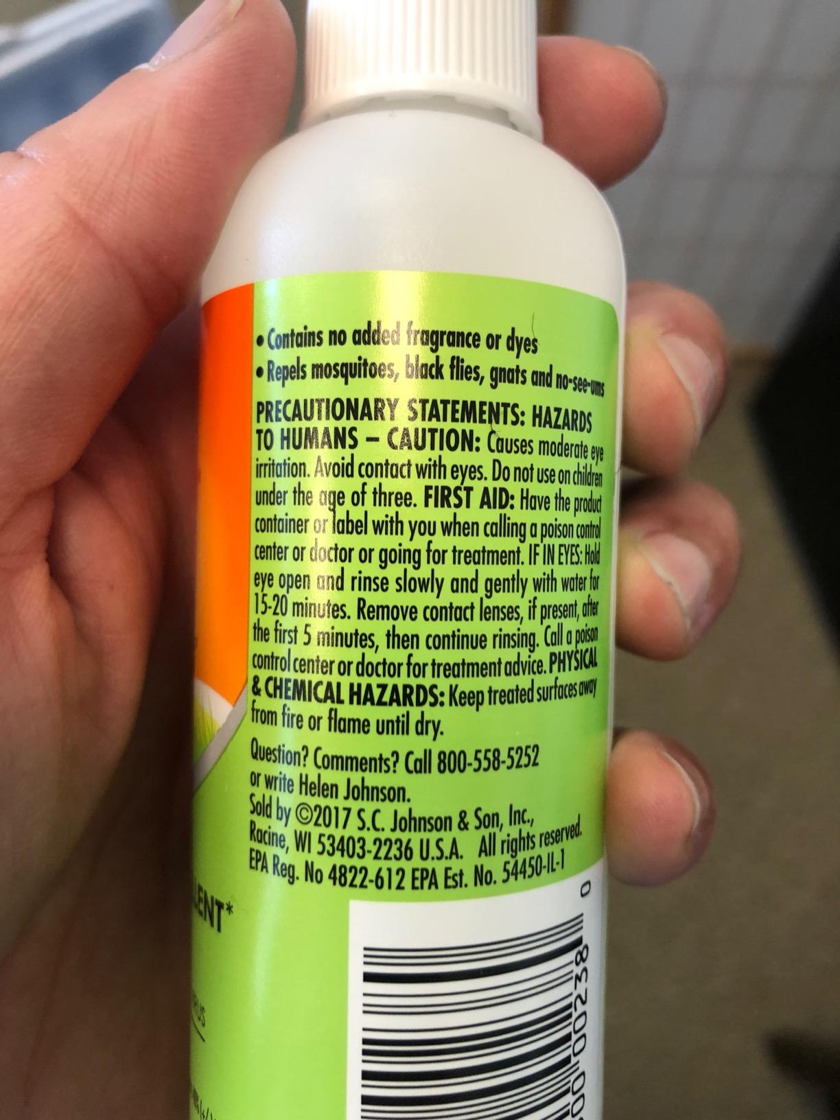OFF! Botanicals Insect Repellent, Bug Spray & Mosquito Repellent, 4 Oz | Pump Spray, Plant-Based & Botanically Inspired Formula, Protects Against Mosquitoes, Black Flies, Gnats, No-See-Ums customer photo 2