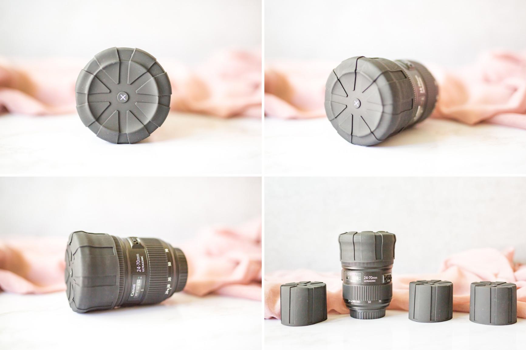 KUVRD Universal Lens Cap v1 - Silicone Camera Lens Protector, Single customer photo 1