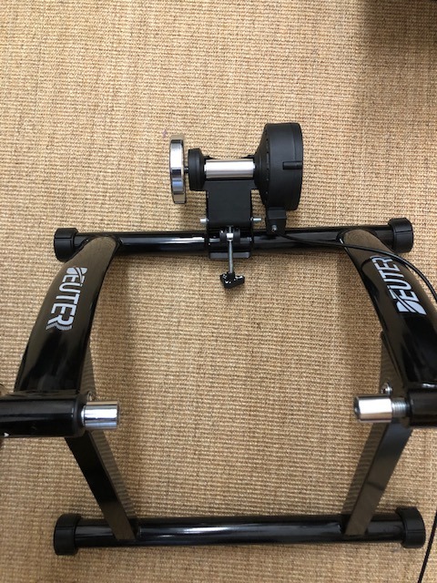 Bike Trainer, Magnetic Bicycle Stationary Stand for Indoor Exercise Riding customer photo 2