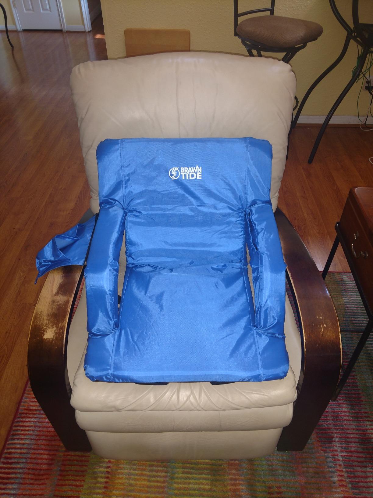 BRAWNTIDE Stadium Seat for Bleachers with Back Support - 3