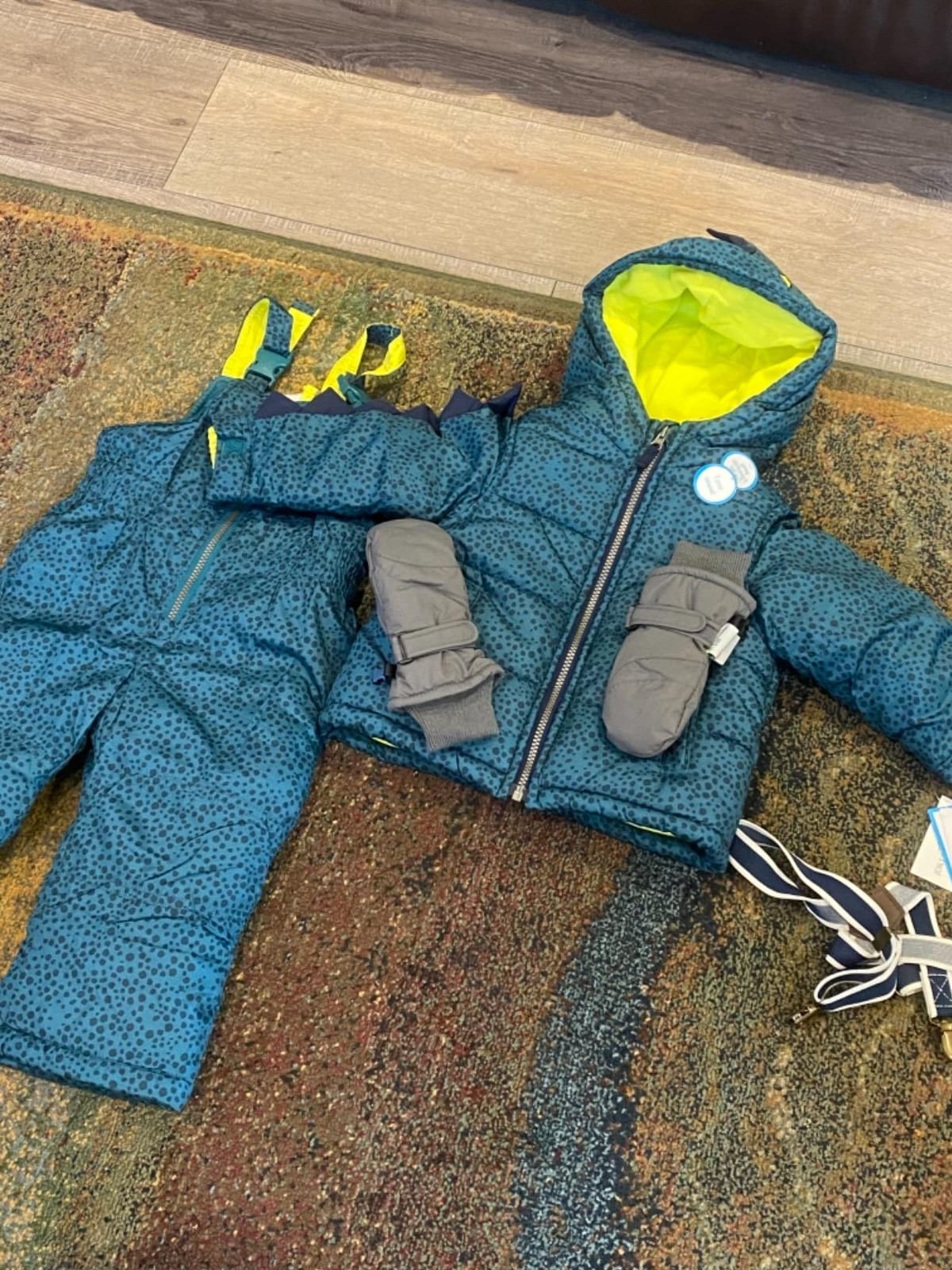 Carter's Boys' Snowsuit Jacket - Winter Coat and Bib Set customer photo 2