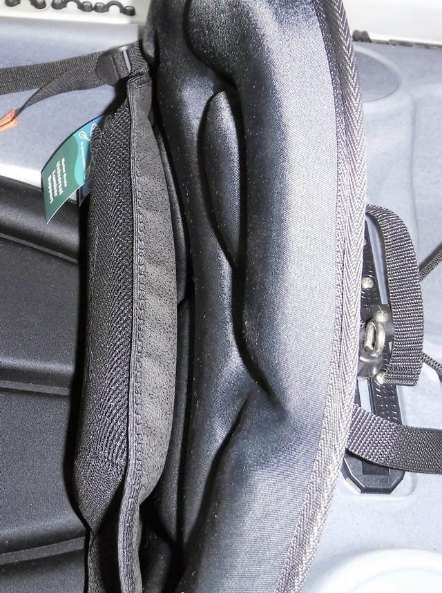 Lumbar Cushioned Seat Pad, Gel Seat Pad for Kayaks, Portable Seat Cushion for Outdoor Watersports and Recreation - Cascade Creek (Lumbar) customer photo 2