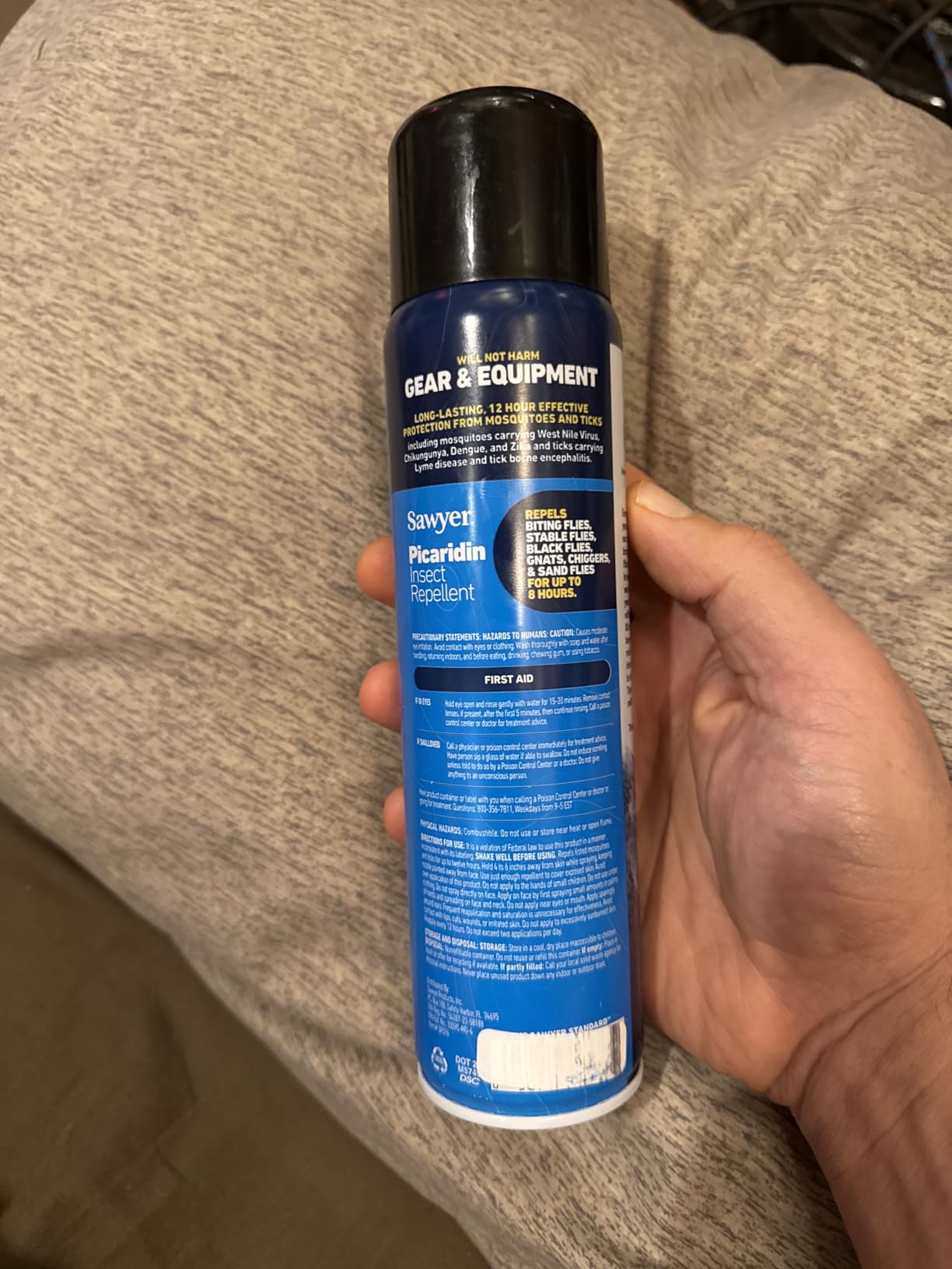 Sawyer Products SP5762 20% Picaridin Insect Repellent, Continuous Spray, 6 Fl Oz (Pack of 2) customer photo 1